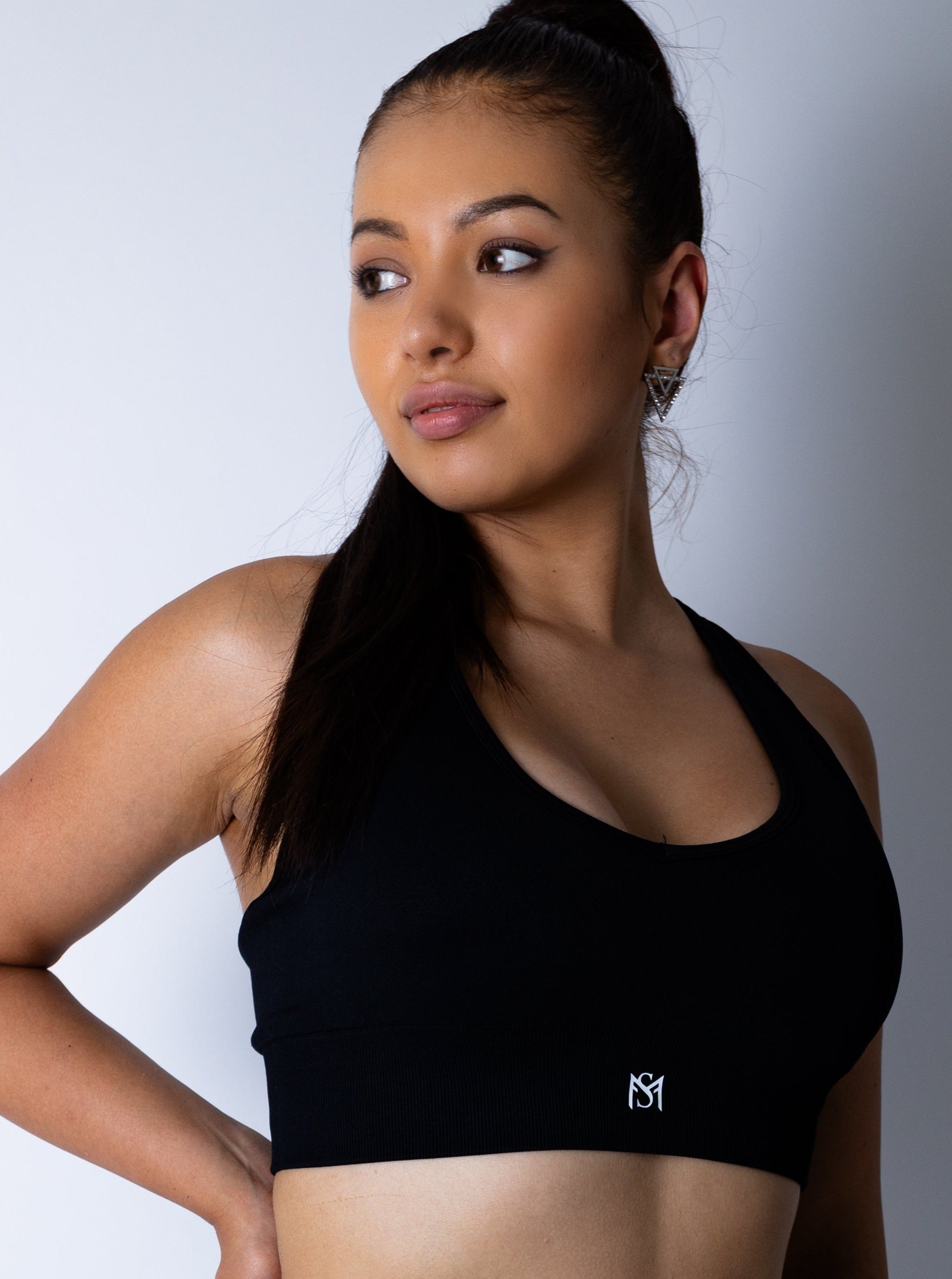 Classy Sport Bra Black Sportmonkey