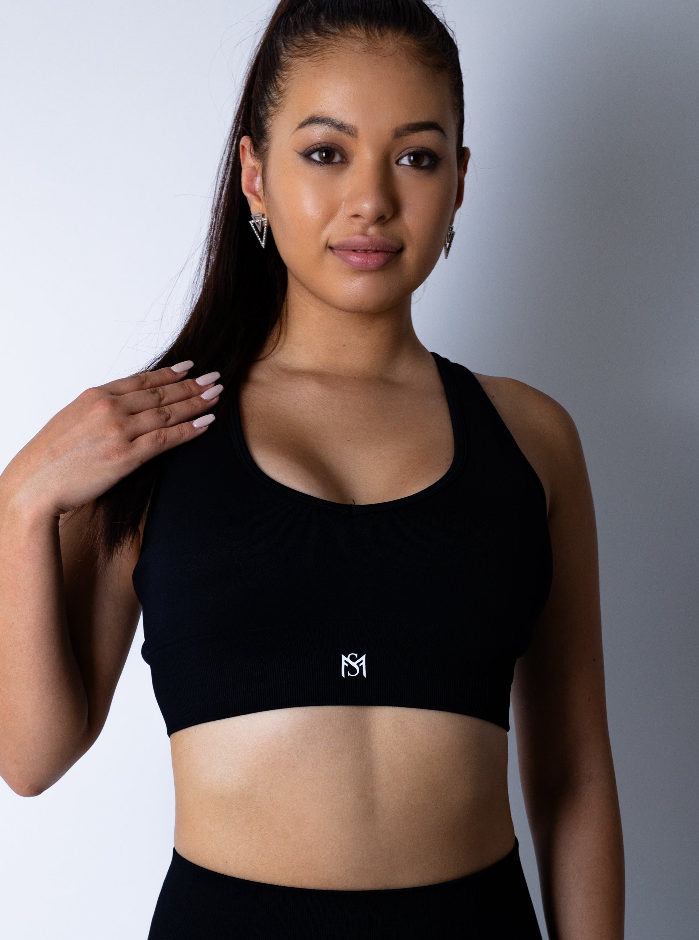 Classy Sport Bra Black Sportmonkey