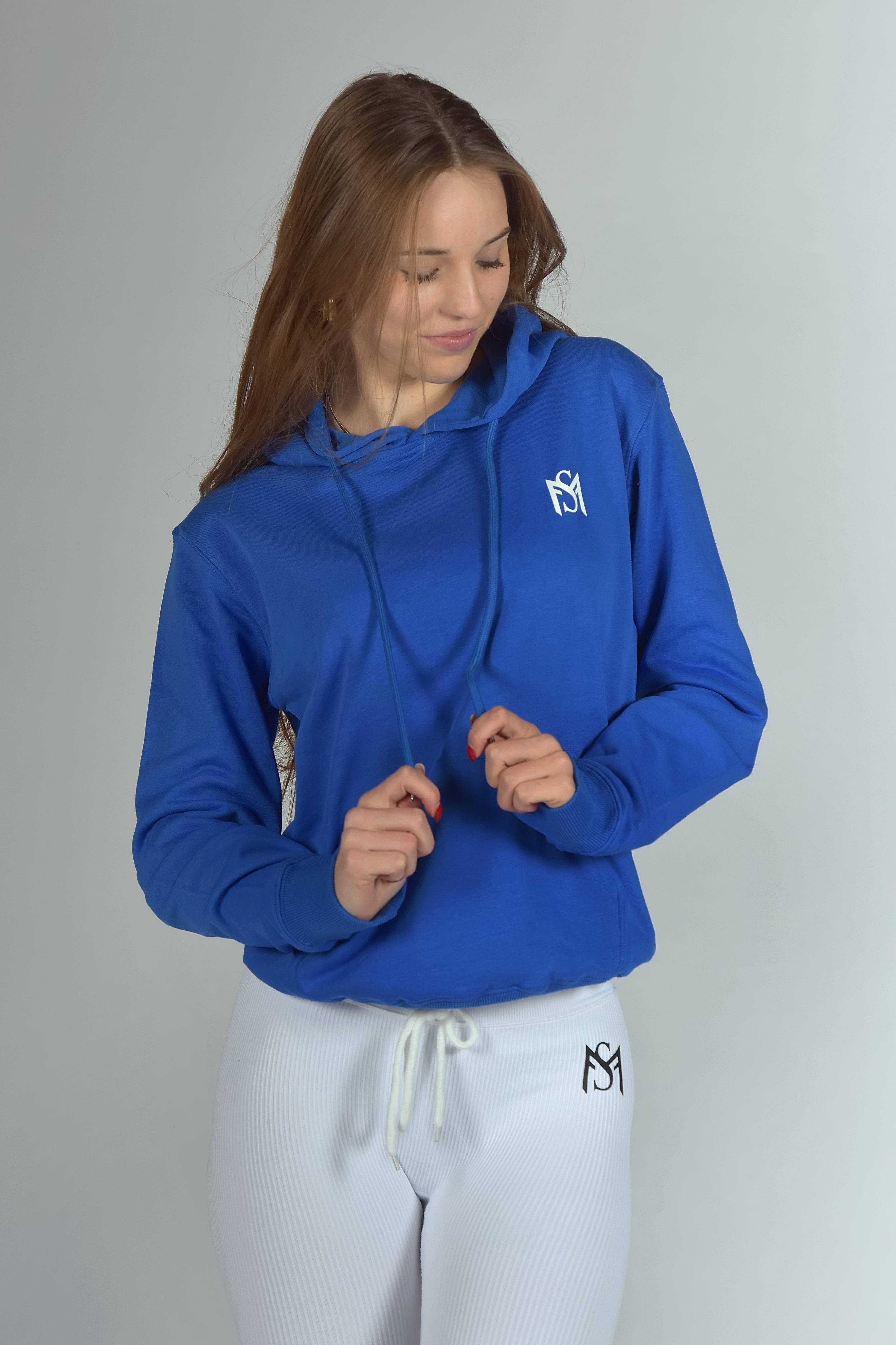 Unisex Thin Hoodie Blue Sportmonkey