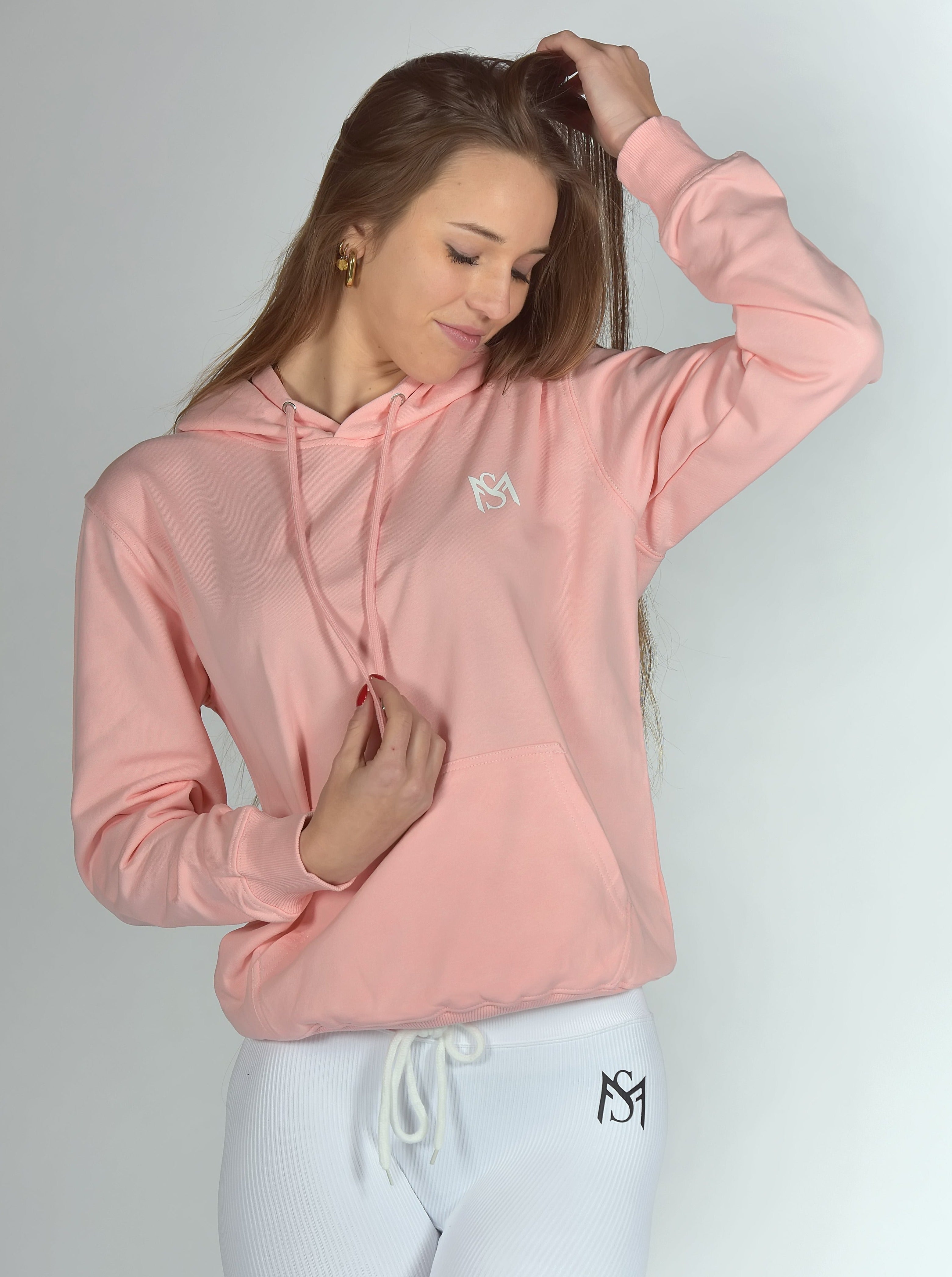 Unisex Thin Hoodie Pink Sportmonkey