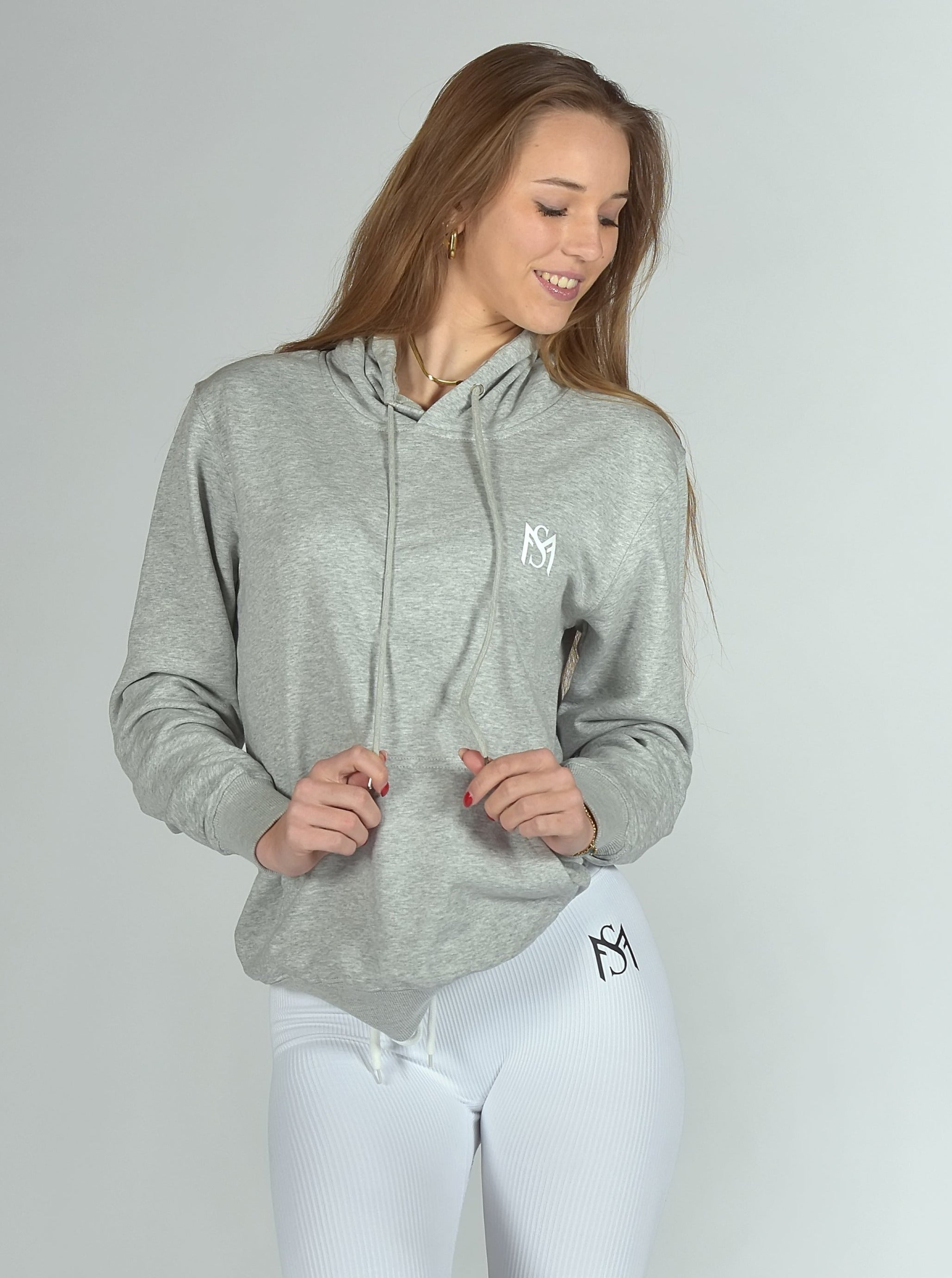 Unisex Thin Hoodie Grey Sportmonkey