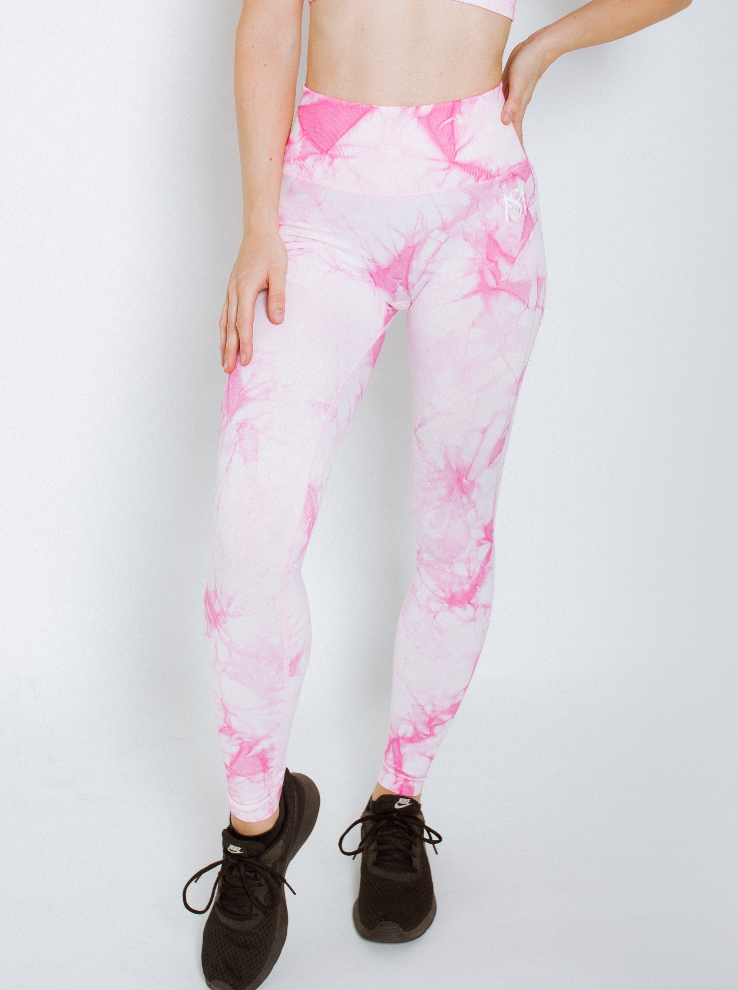 Marble 2.0 pink leggings Sportmonkey