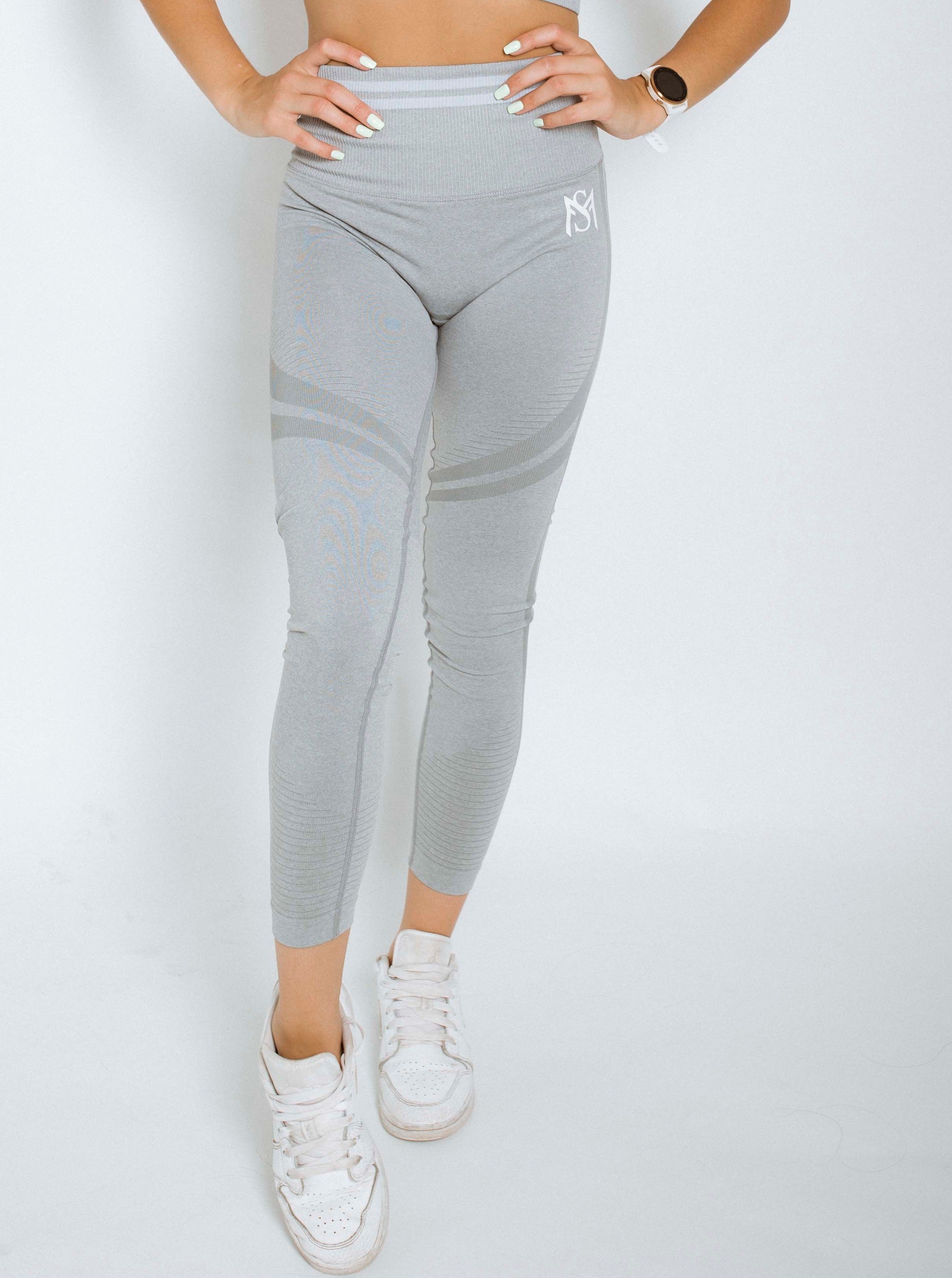 Monkeys Signature Legging Grey Sportmonkey