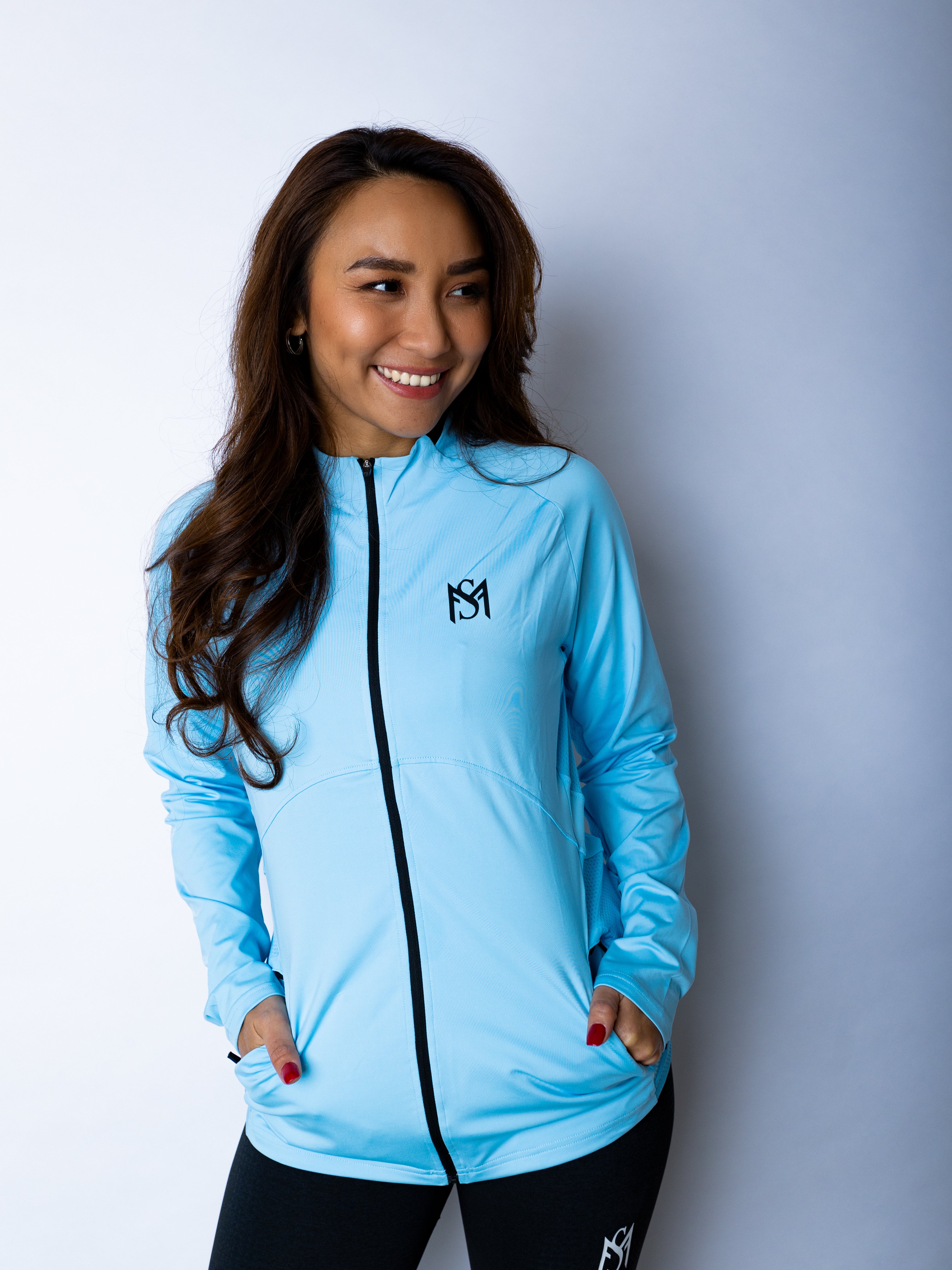 Running Jacket Blue Sportmonkey PRO