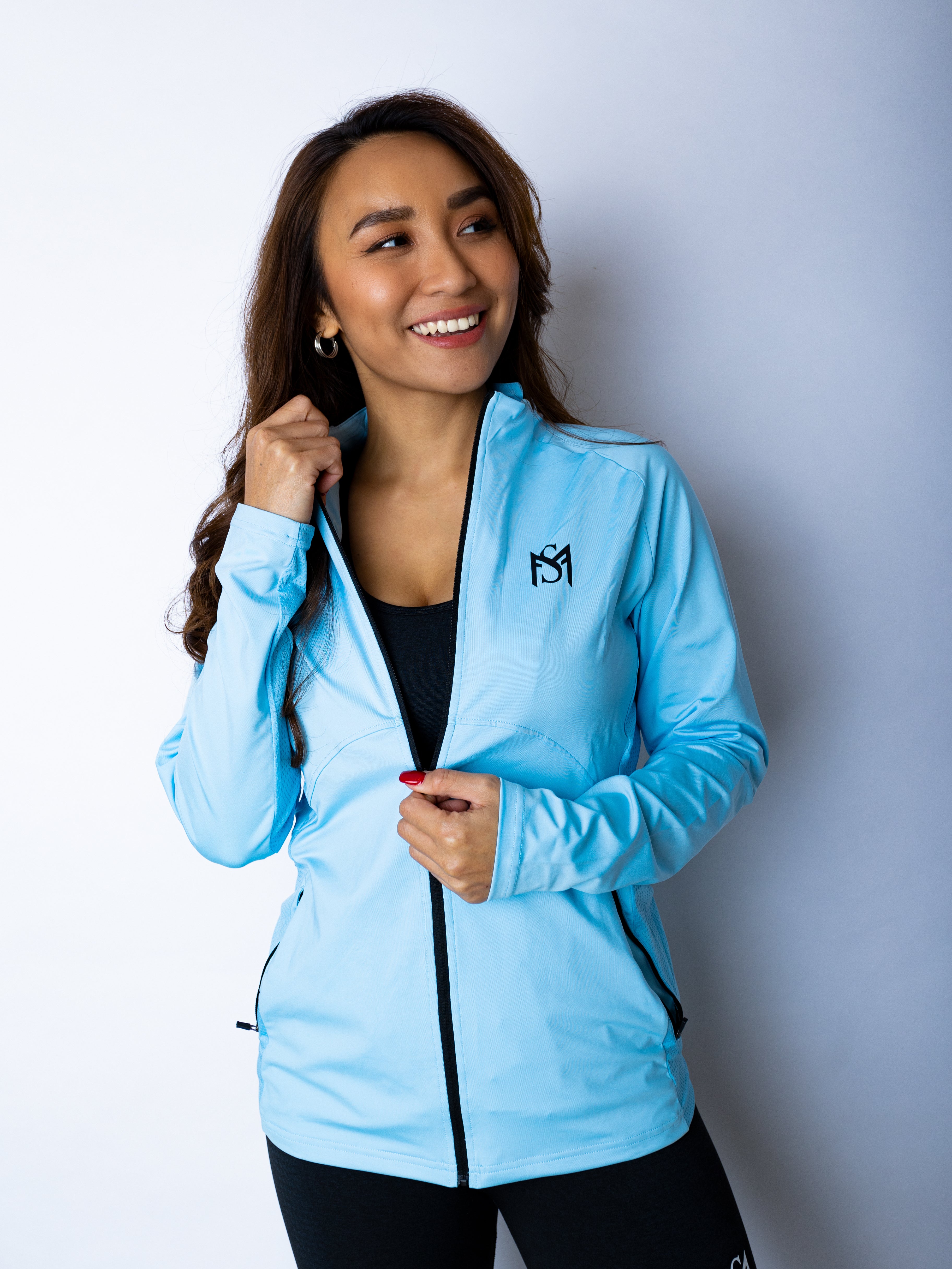 Running Jacket Blue Sportmonkey PRO