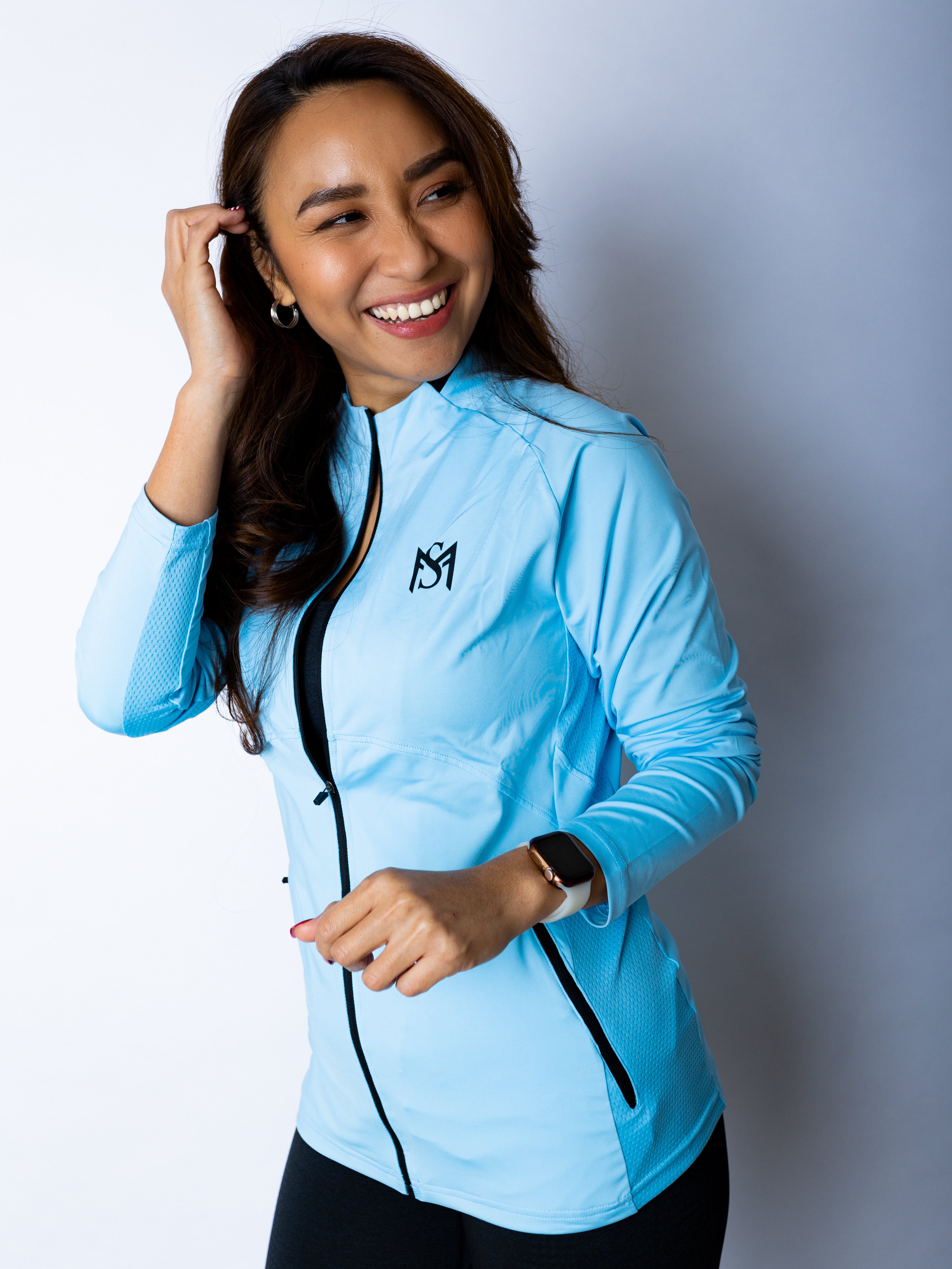 Running Jacket Blue Sportmonkey PRO