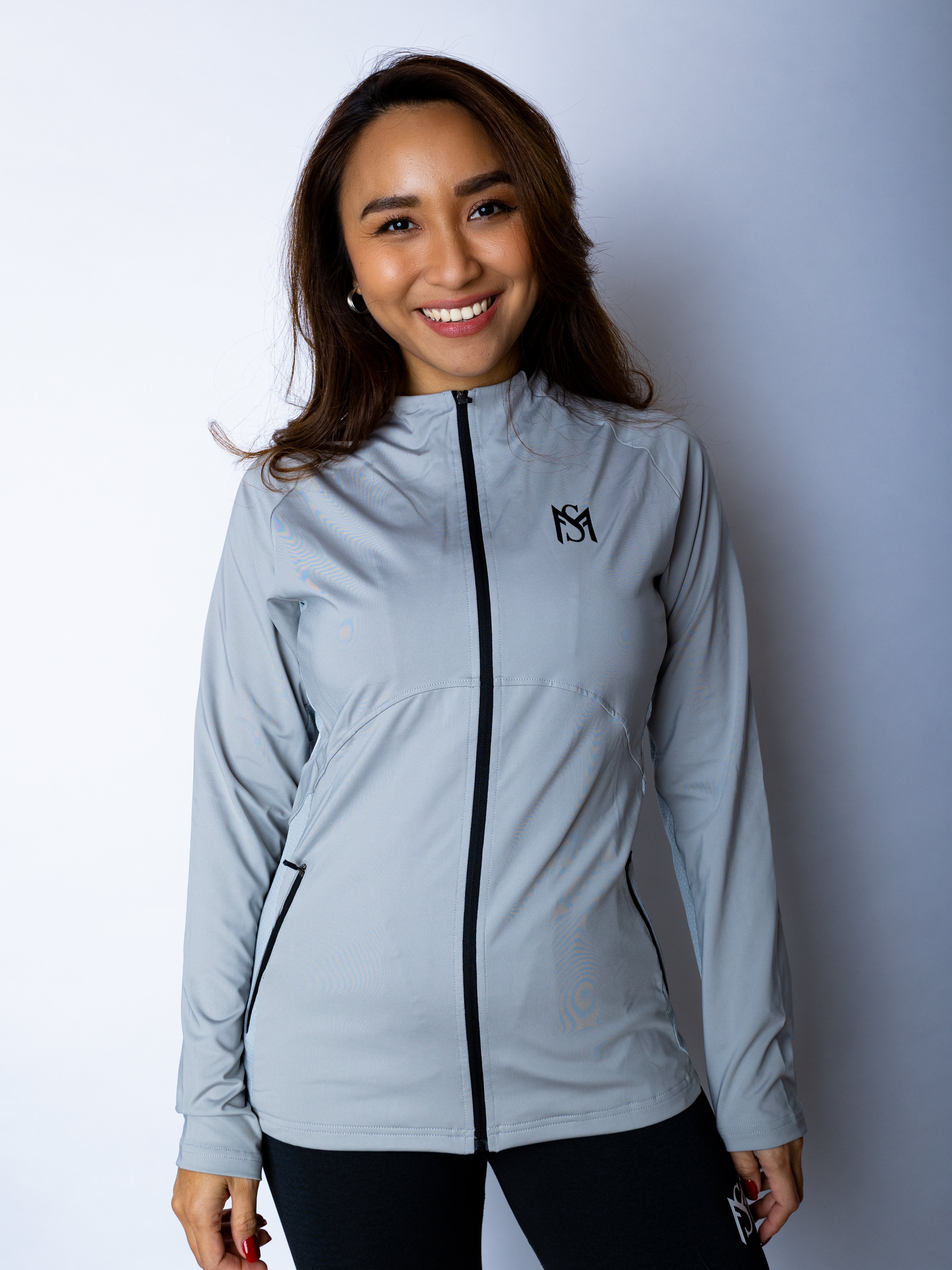Running Jacket Grey Sportmonkey PRO