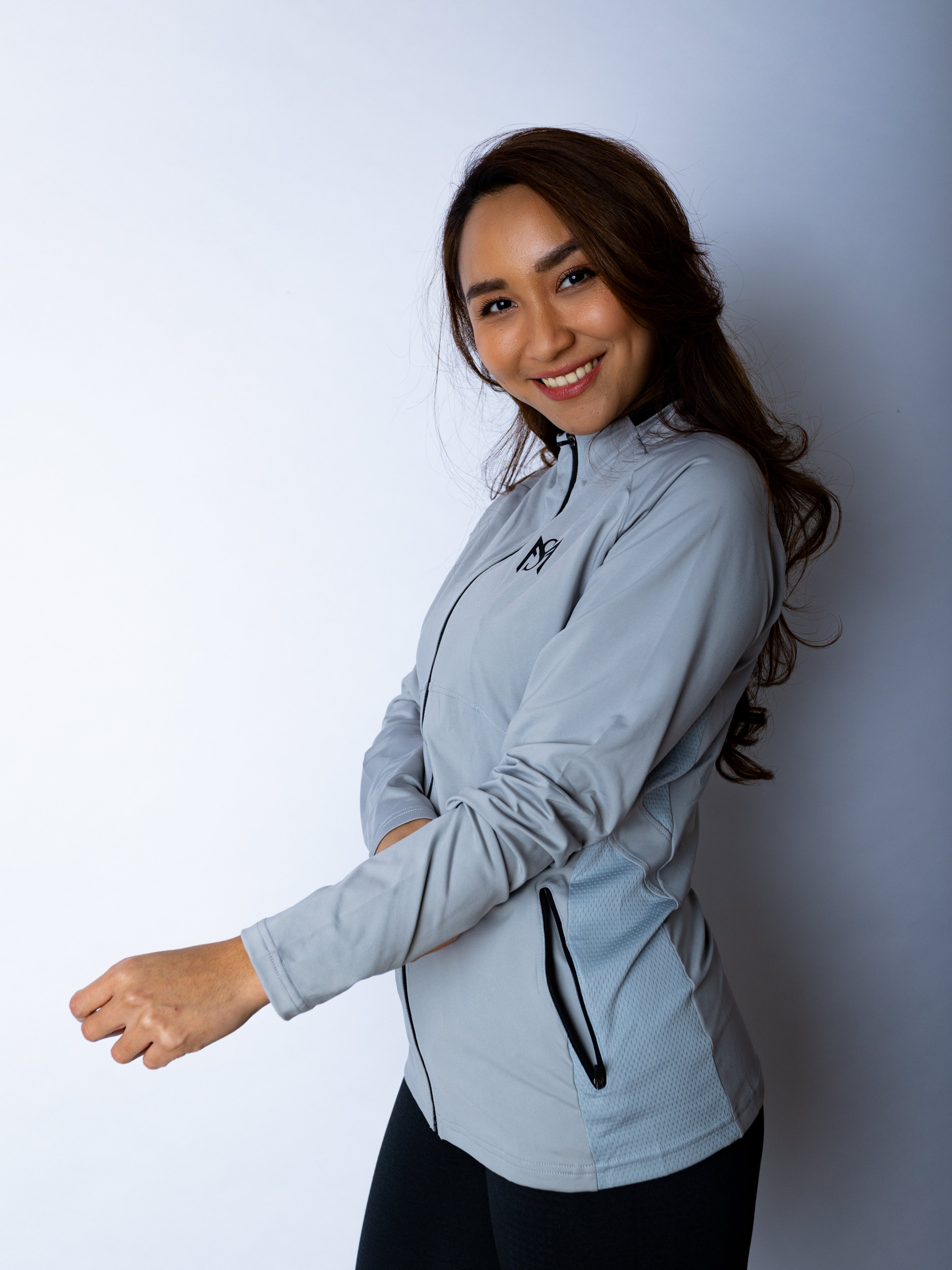 Running Jacket Grey Sportmonkey PRO