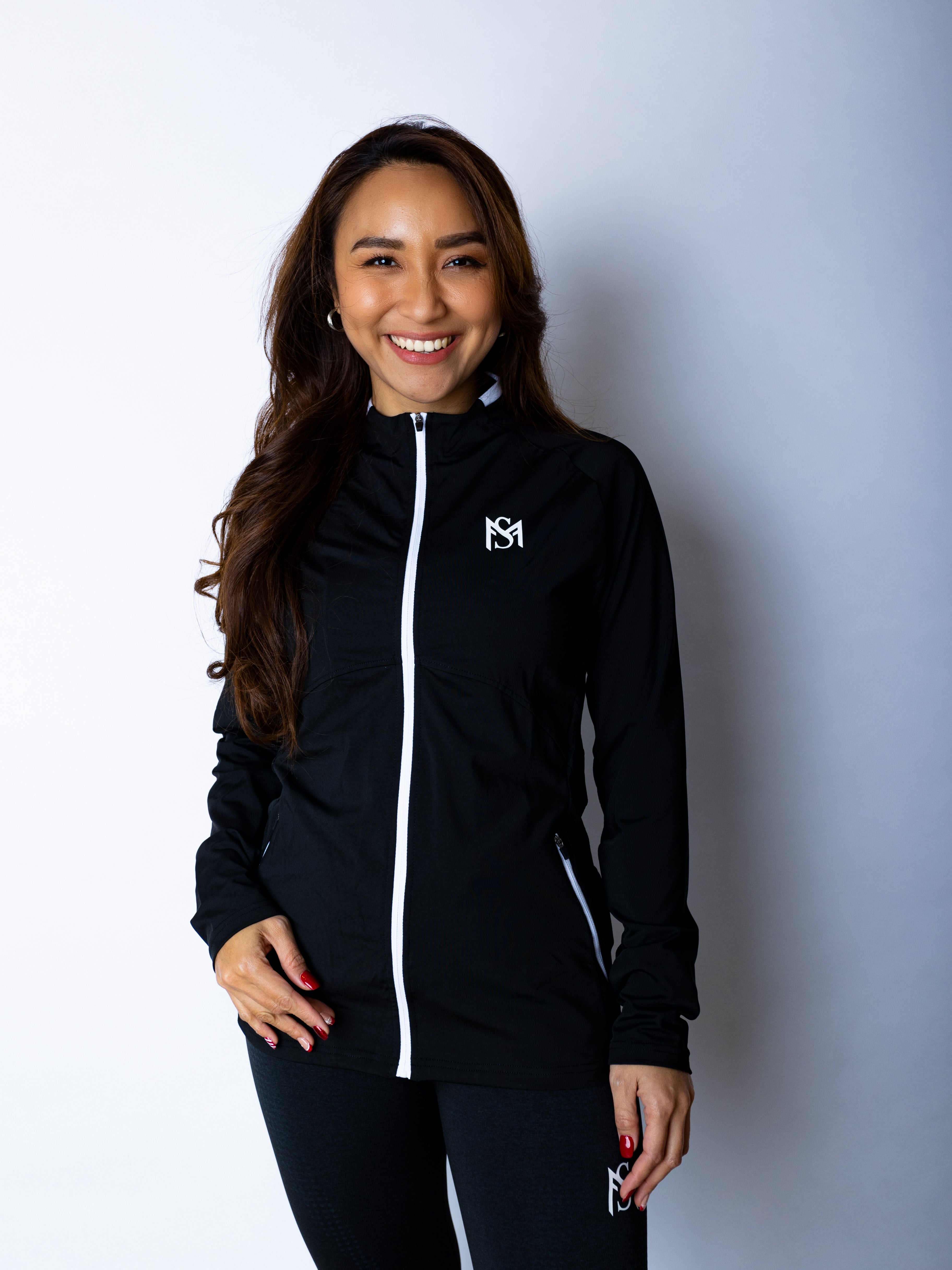 Running Jacket Black Sportmonkey PRO