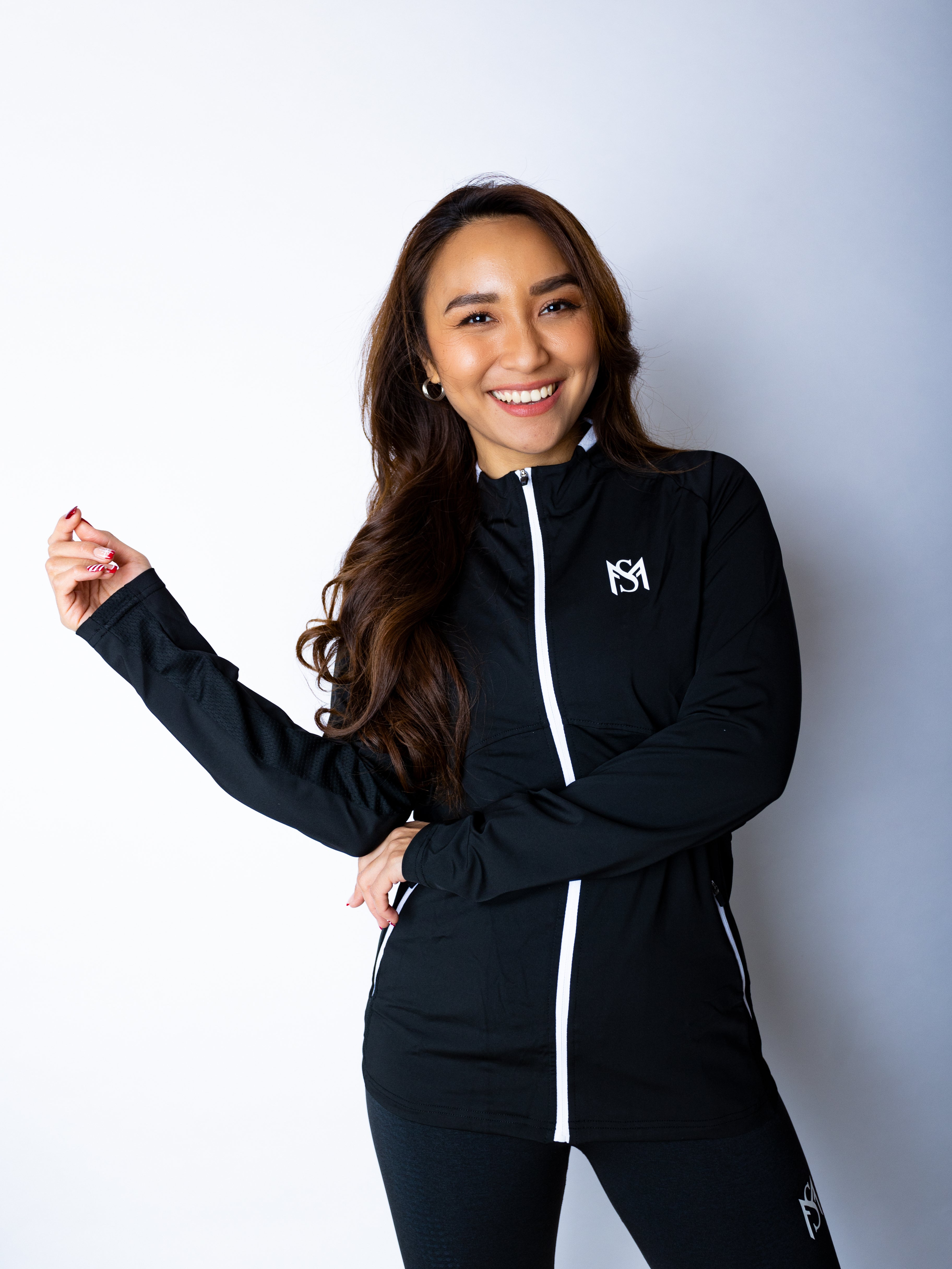 Running Jacket Black Sportmonkey PRO
