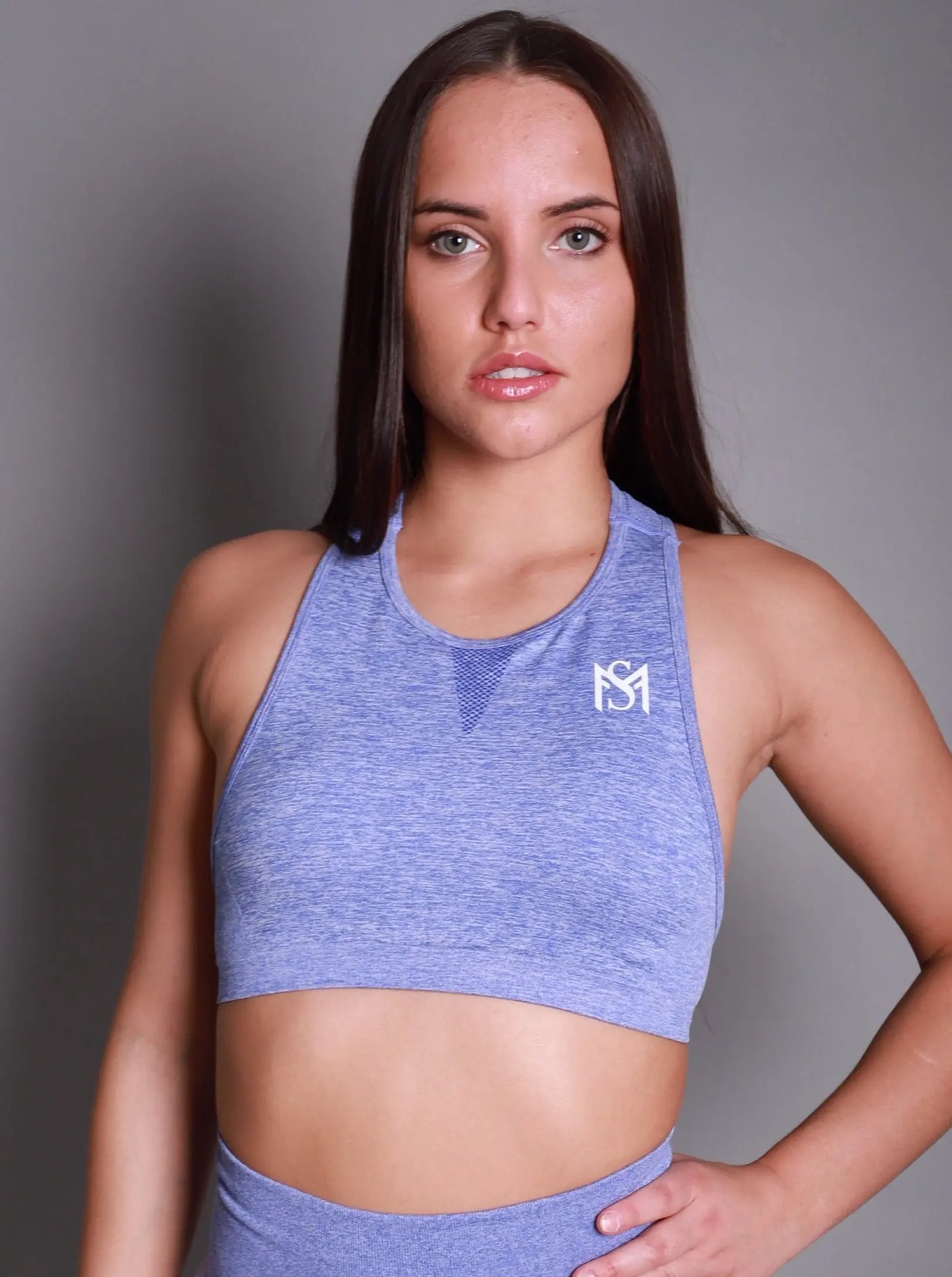 Athletes Blue Sports Bra sportmonkey
