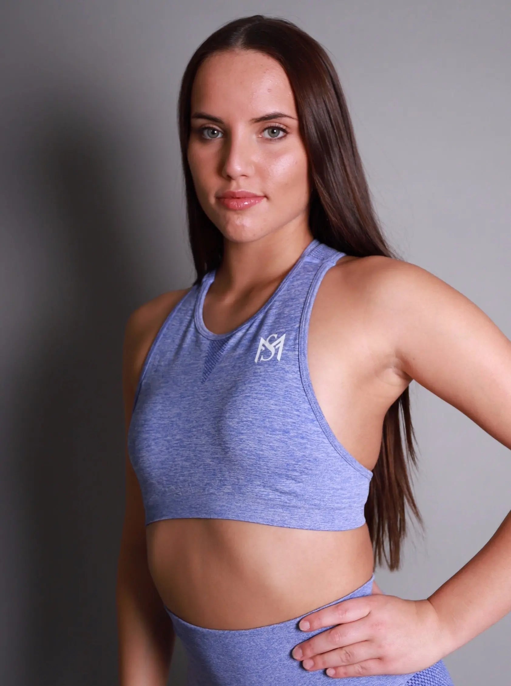 Athletes Blue Sports Bra sportmonkey