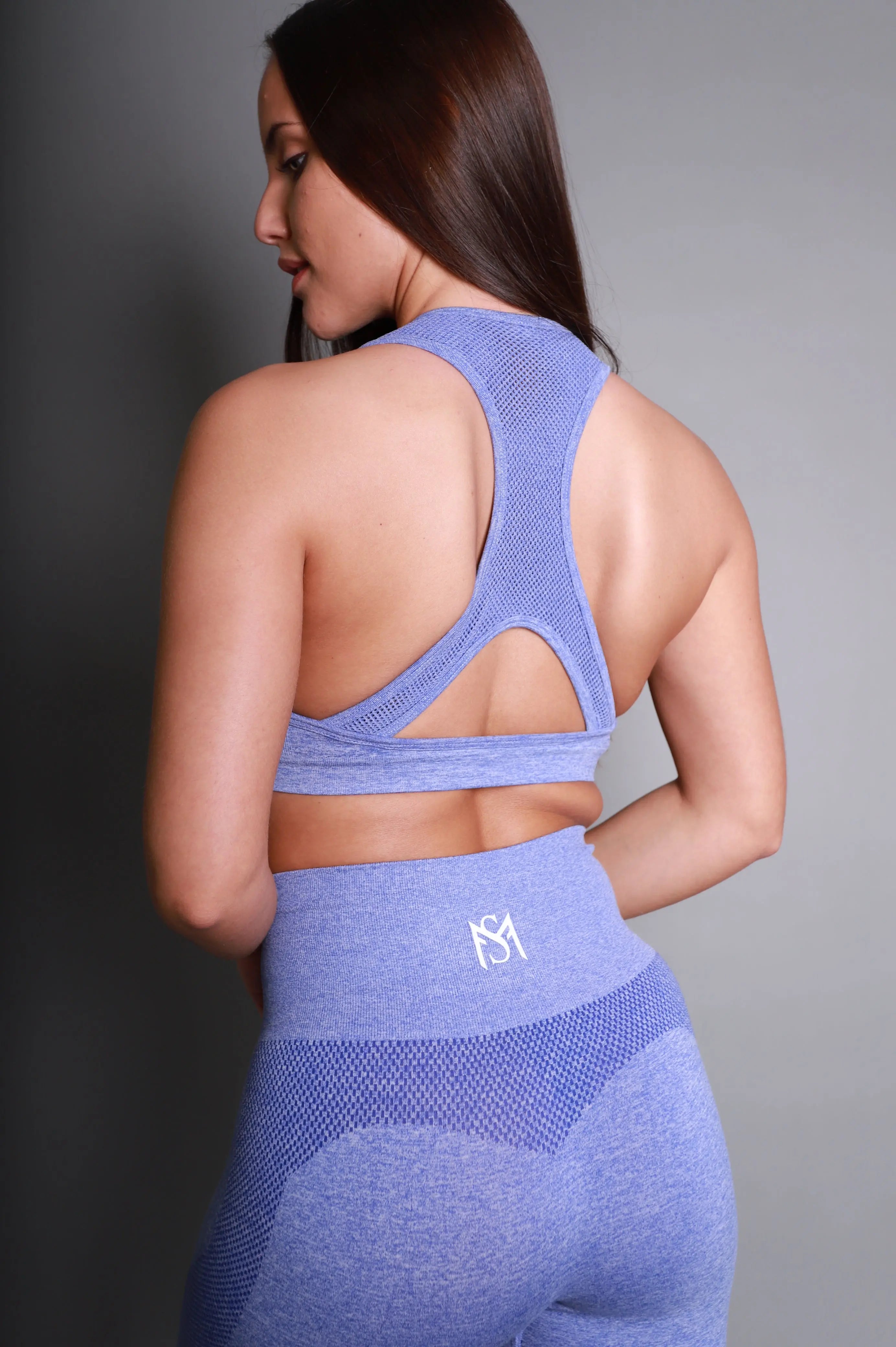 Athletes Blue Sports Bra sportmonkey