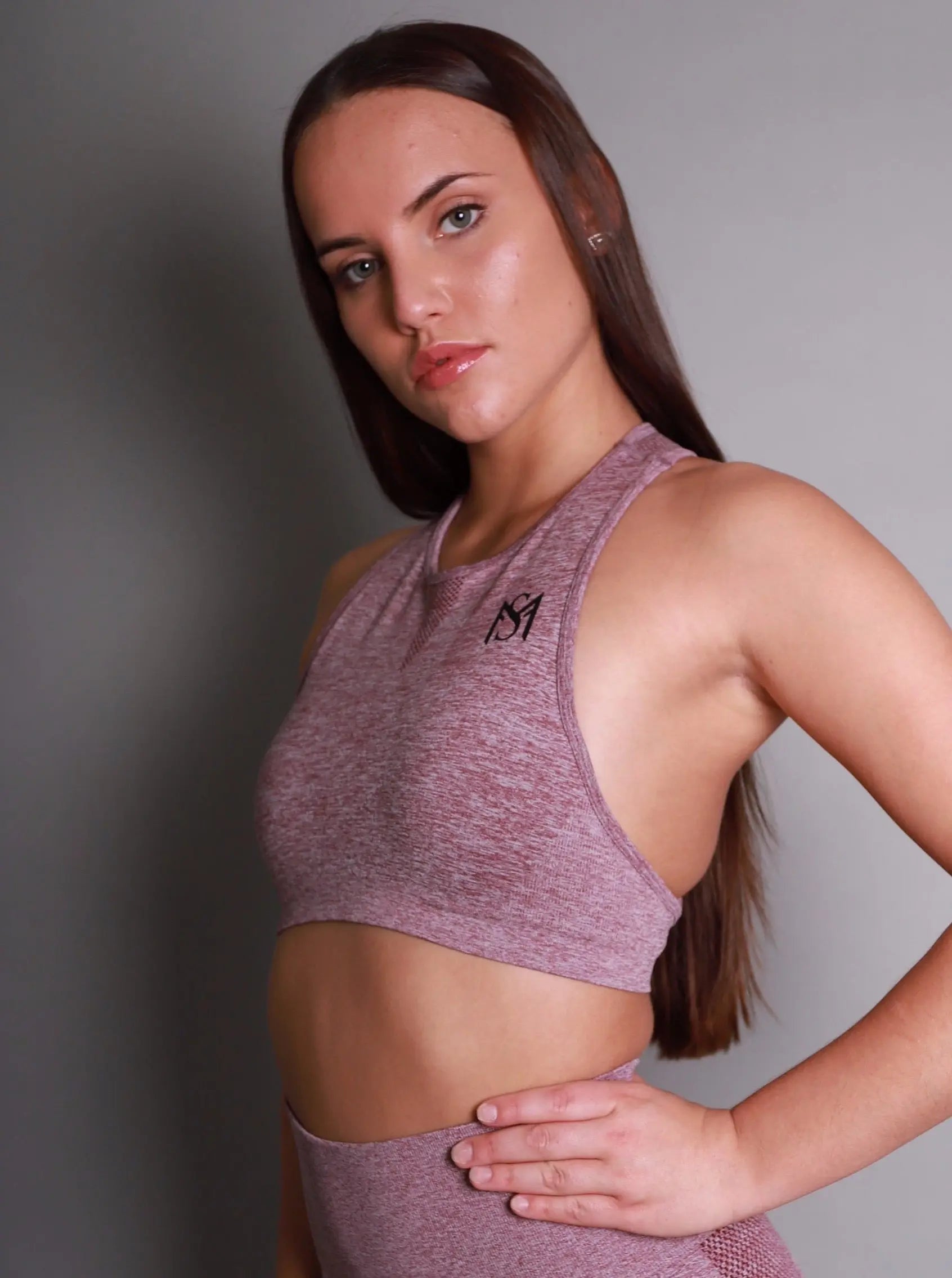 Athletes Purple Sports Bra sportmonkey