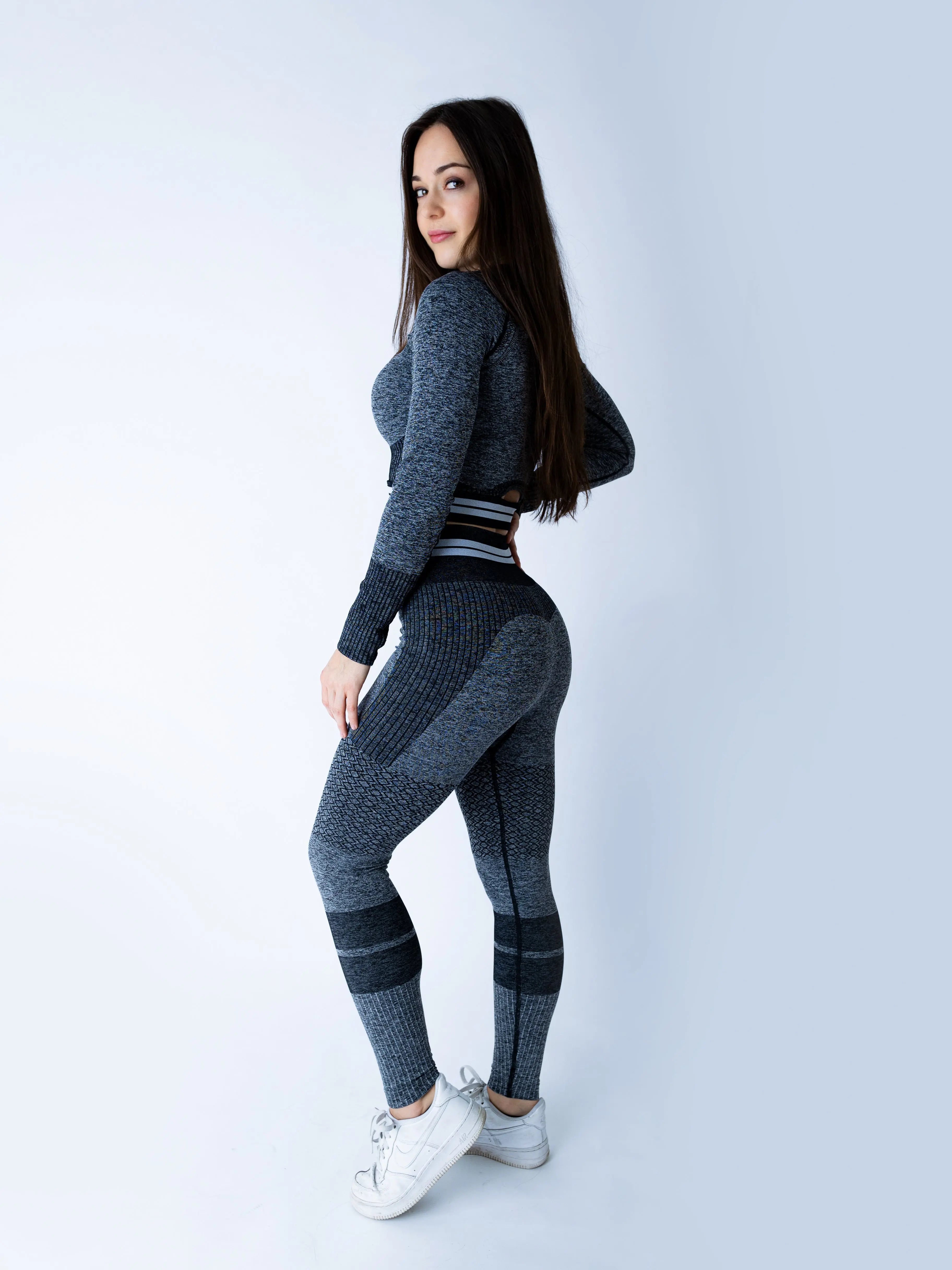 Bright Lines Dark Grey Set sportmonkey