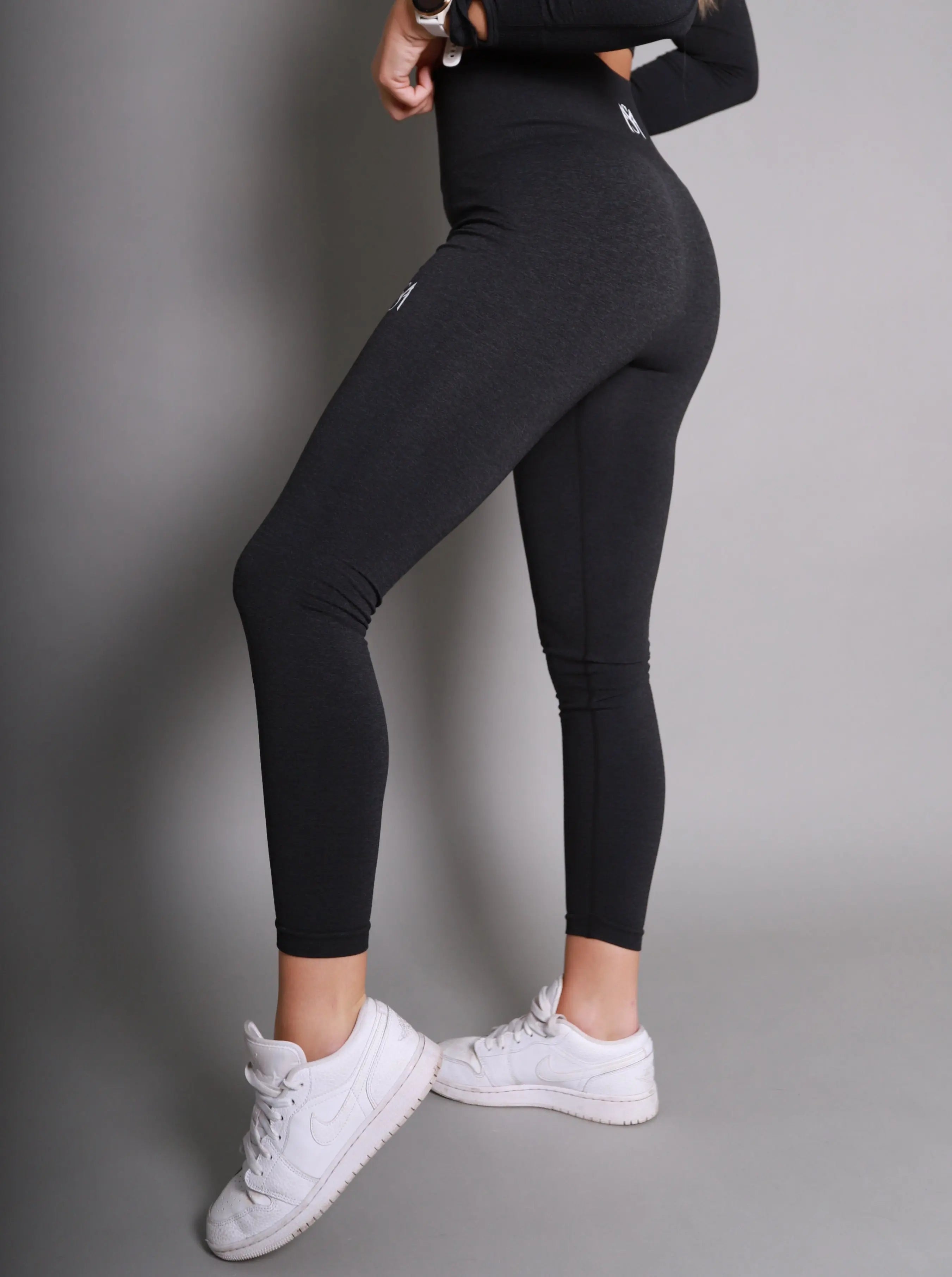 Marble Black Legging sportmonkey