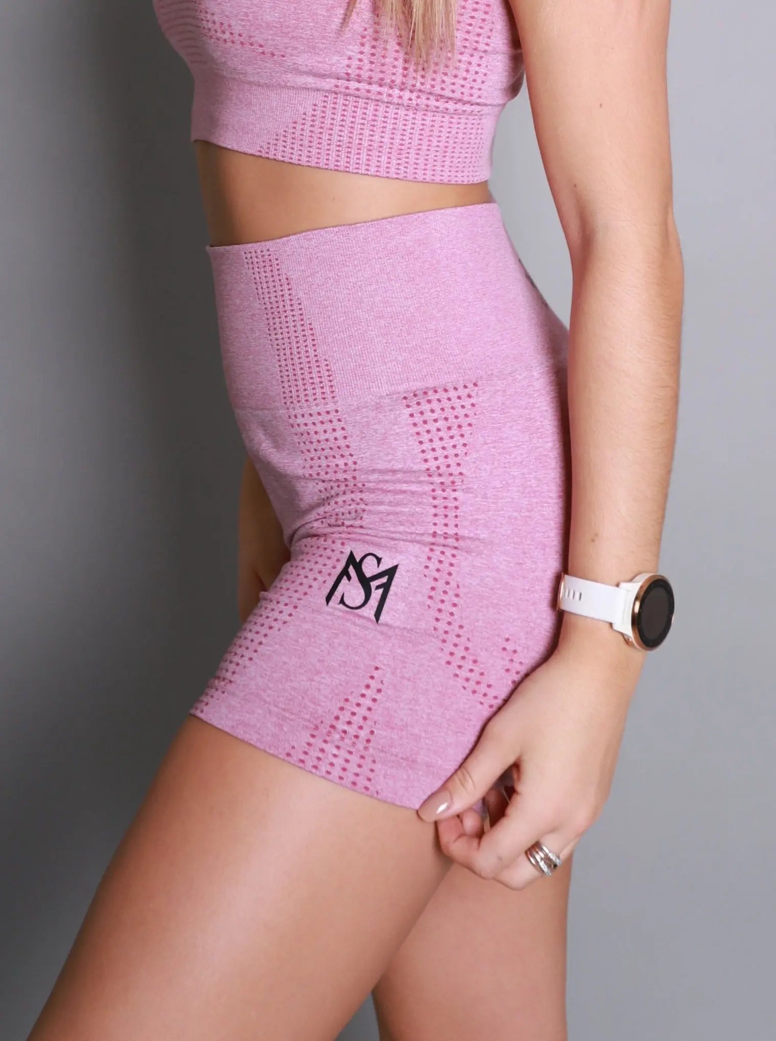 Marble Pink Shorts sportmonkey