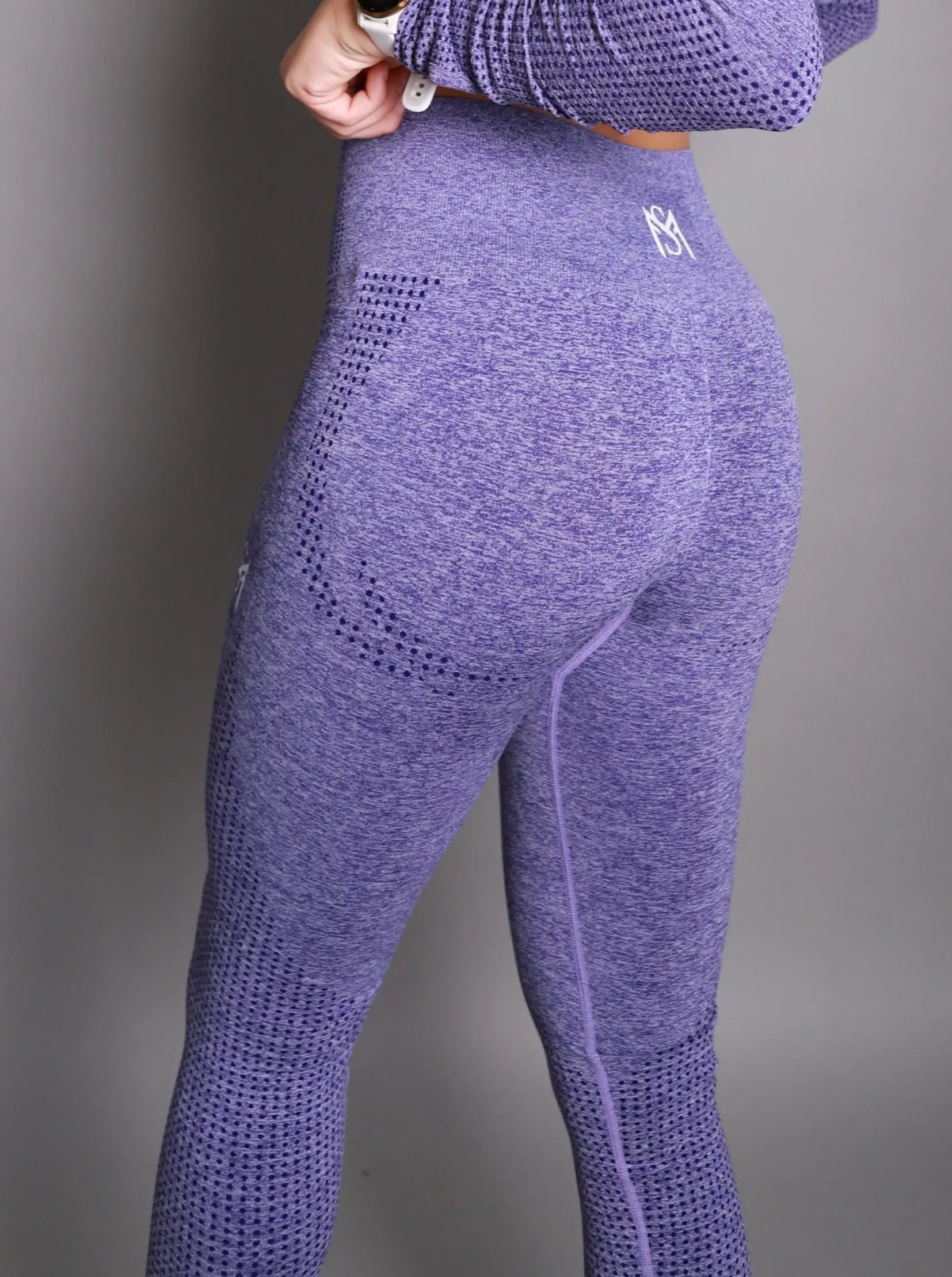 Marble Purple Legging sportmonkey