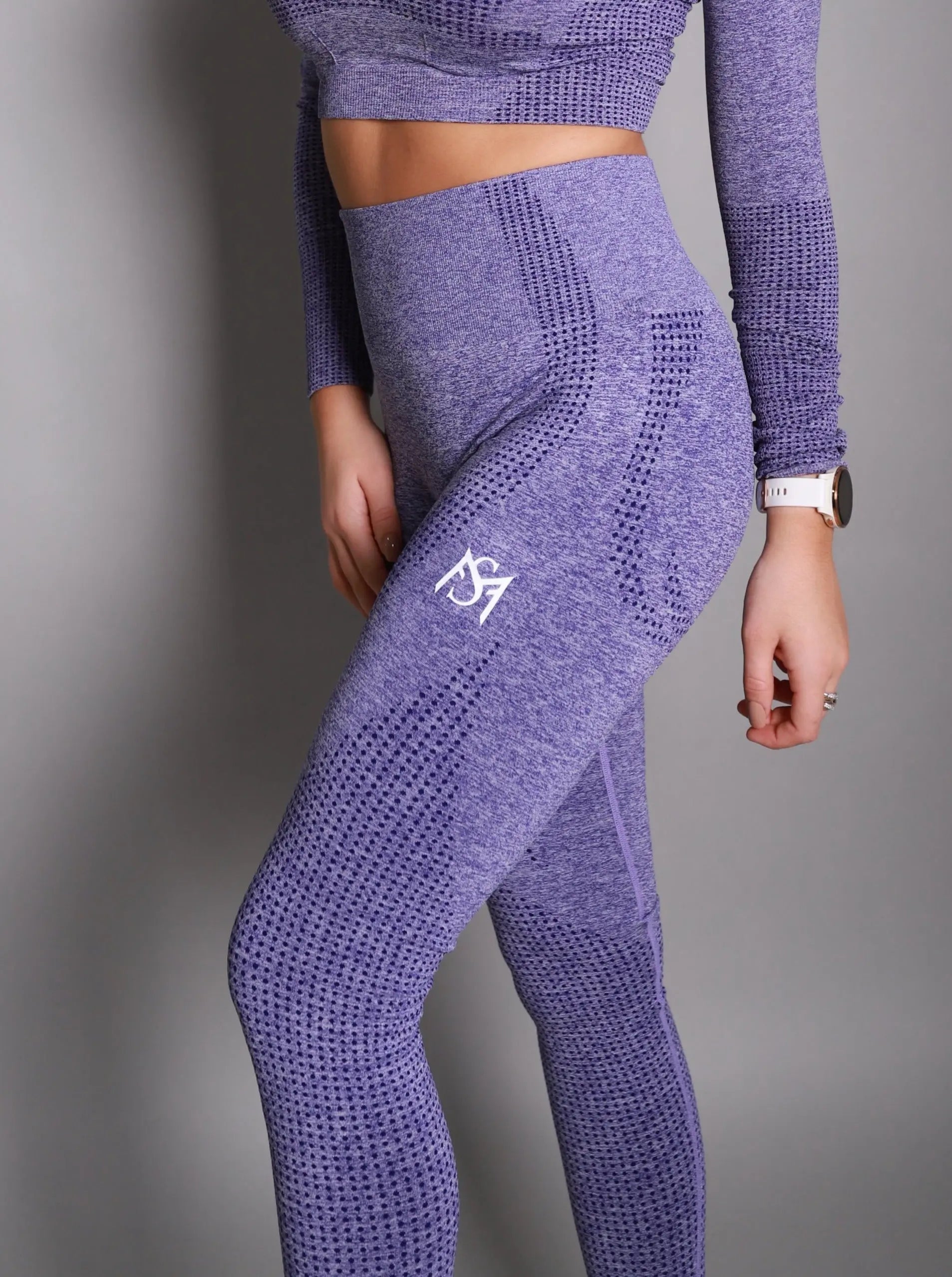 Marble Purple Legging sportmonkey