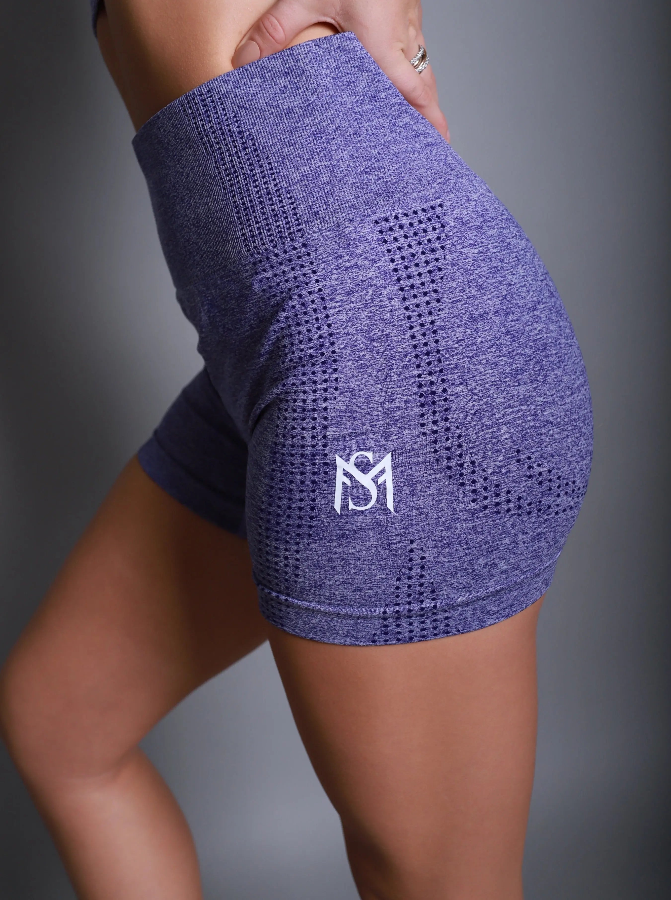 Marble Purple Shorts sportmonkey