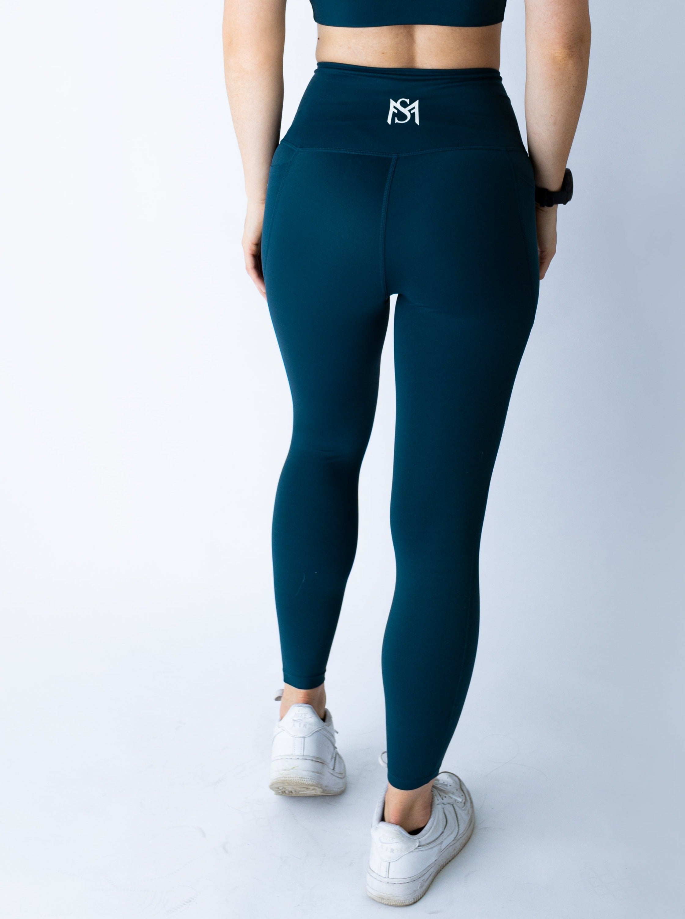 New Beginnings Collection Dark Green Legging Sportmonkey