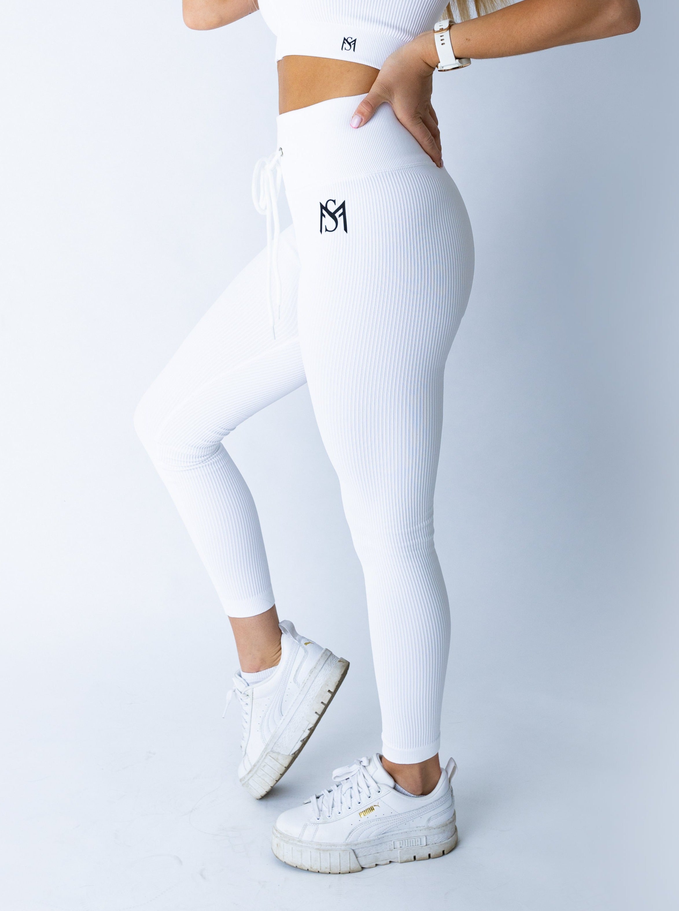 Lace Collection White Set Long Sleeve Sportmonkey