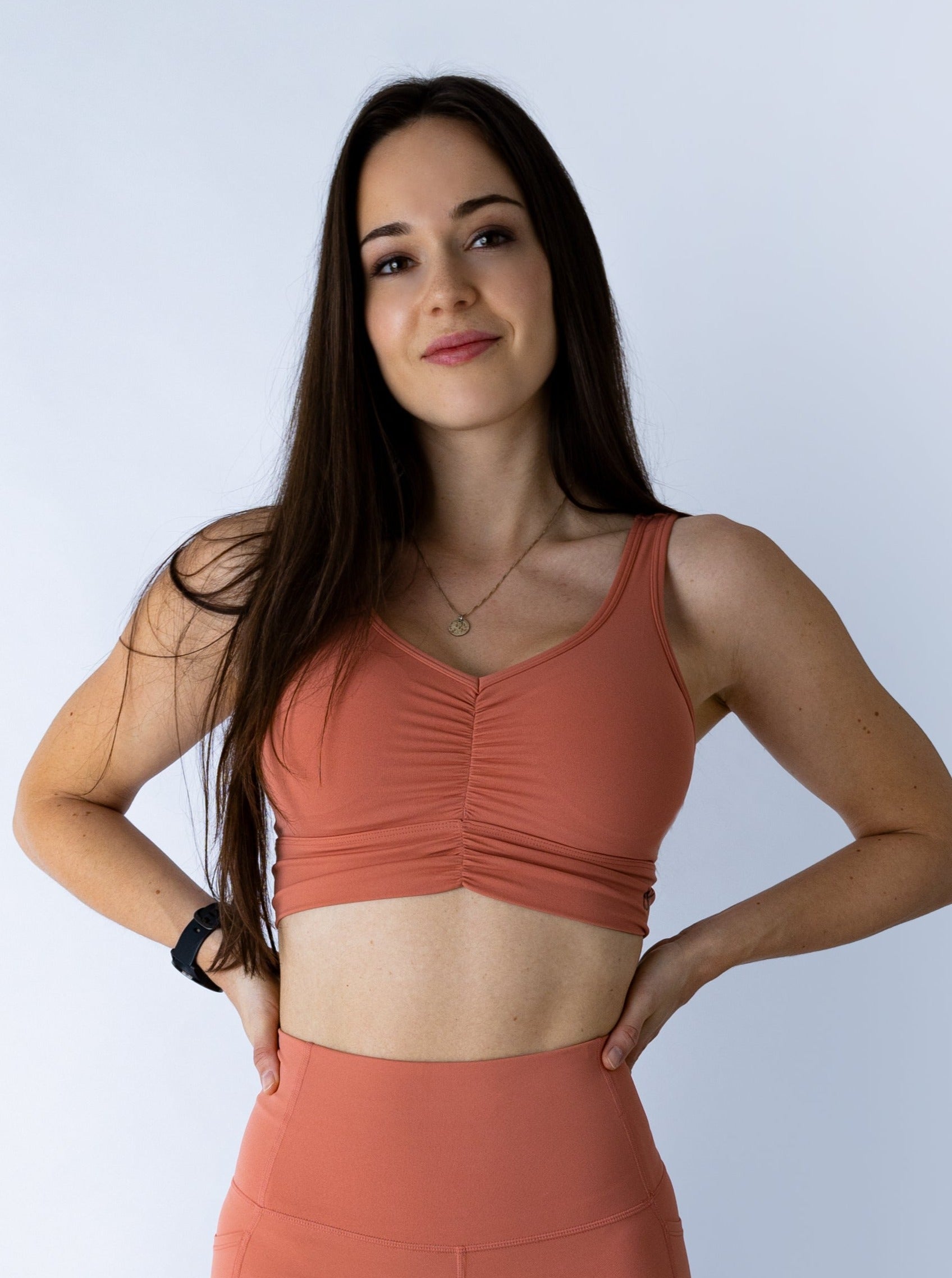 New Beginnings Collection Pink Sport Bra Sportmonkey