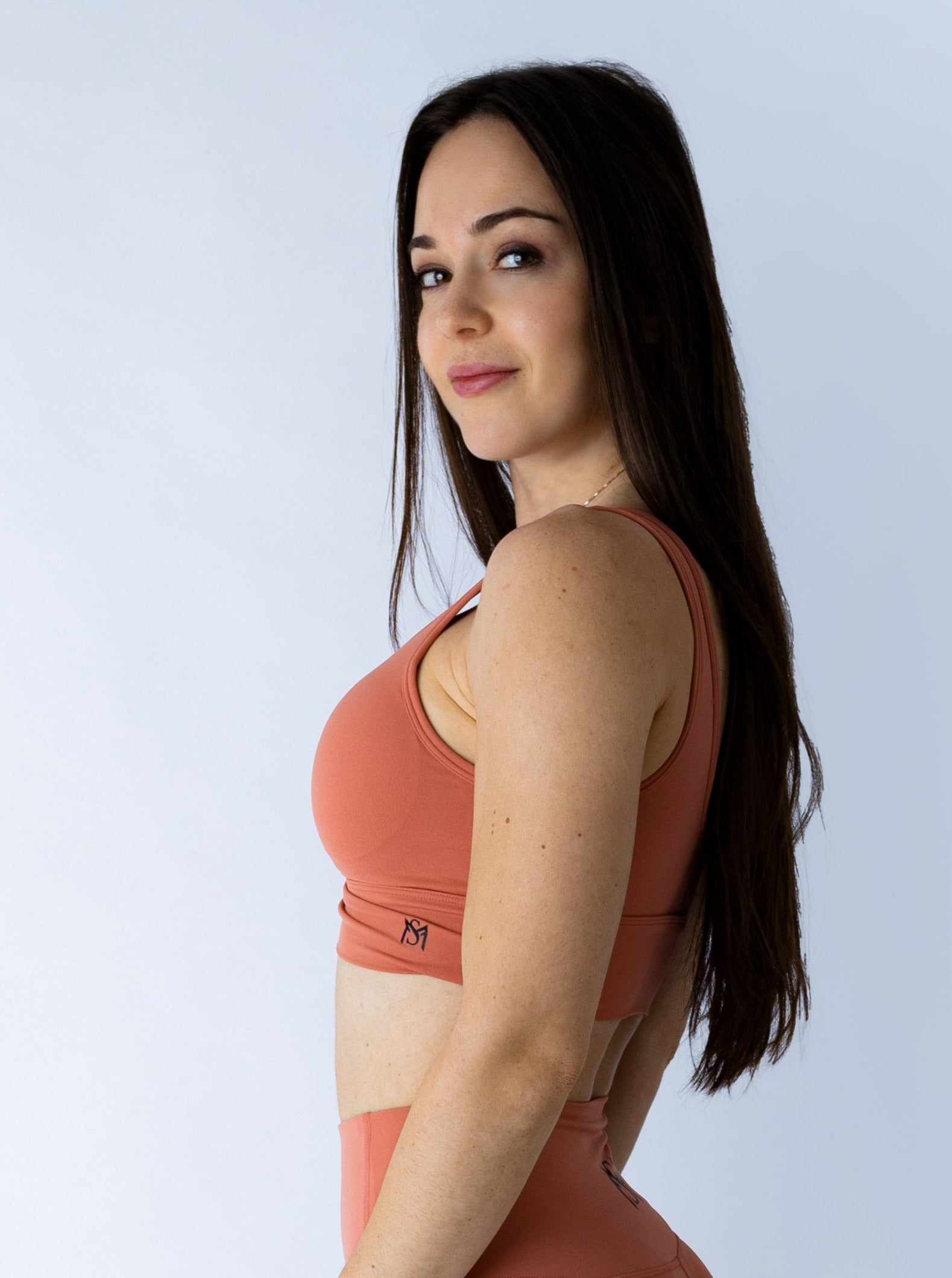 New Beginnings Collection Pink Sport Bra Sportmonkey