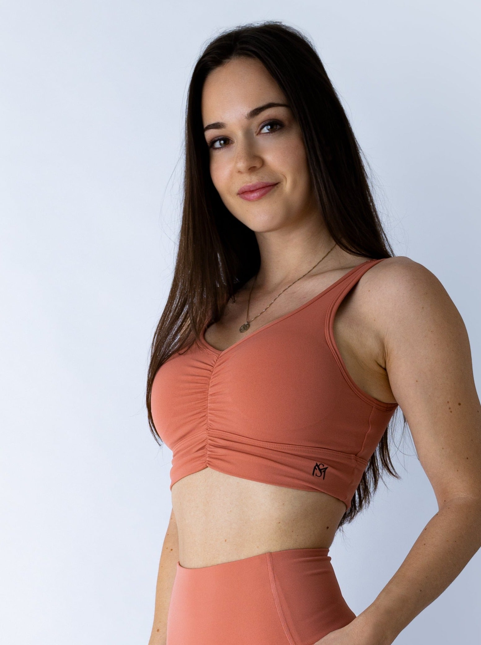 New Beginnings Collection Pink Sport Bra Sportmonkey