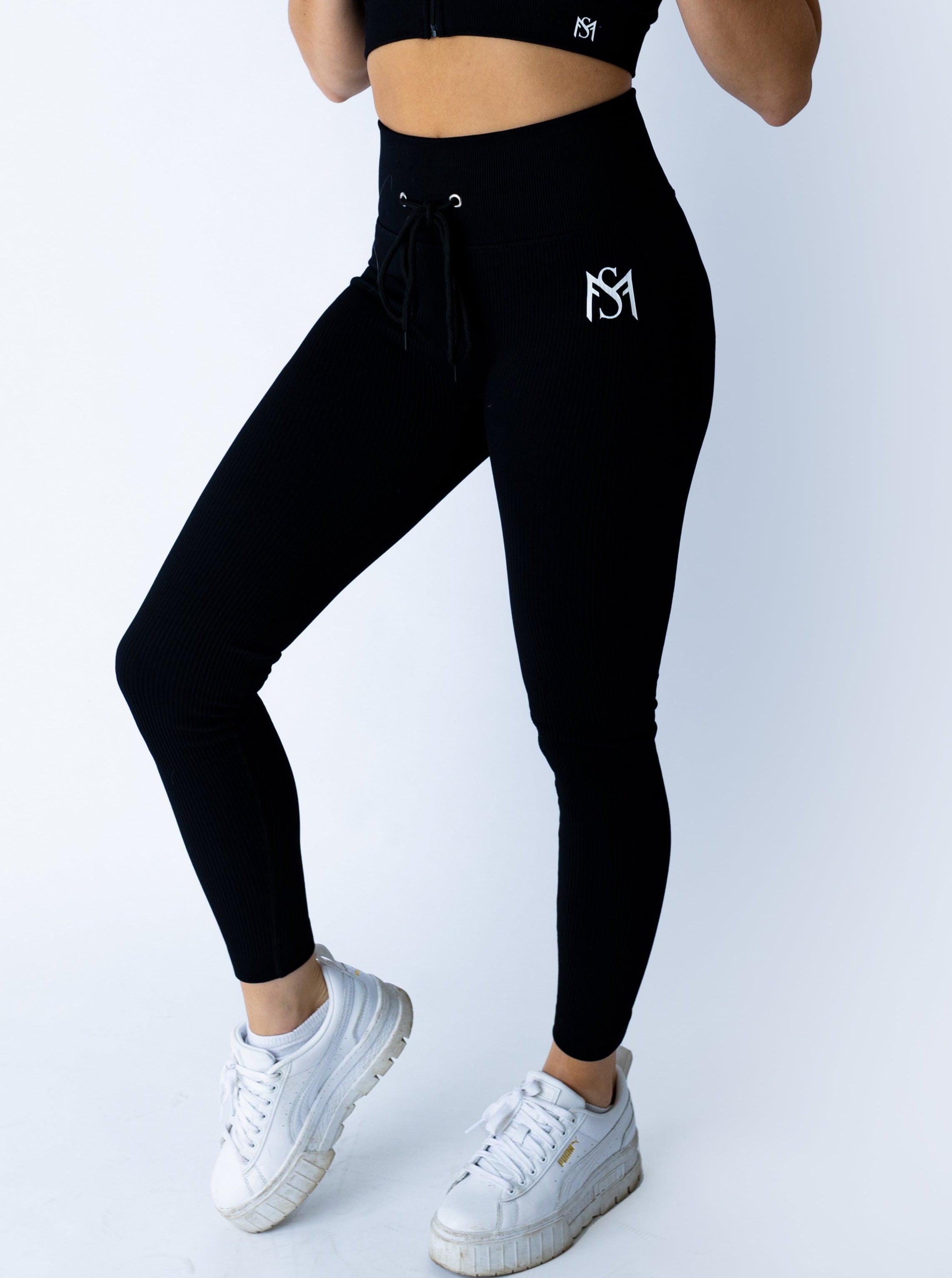 Lace Collection Black Set Long Sleeve Sportmonkey