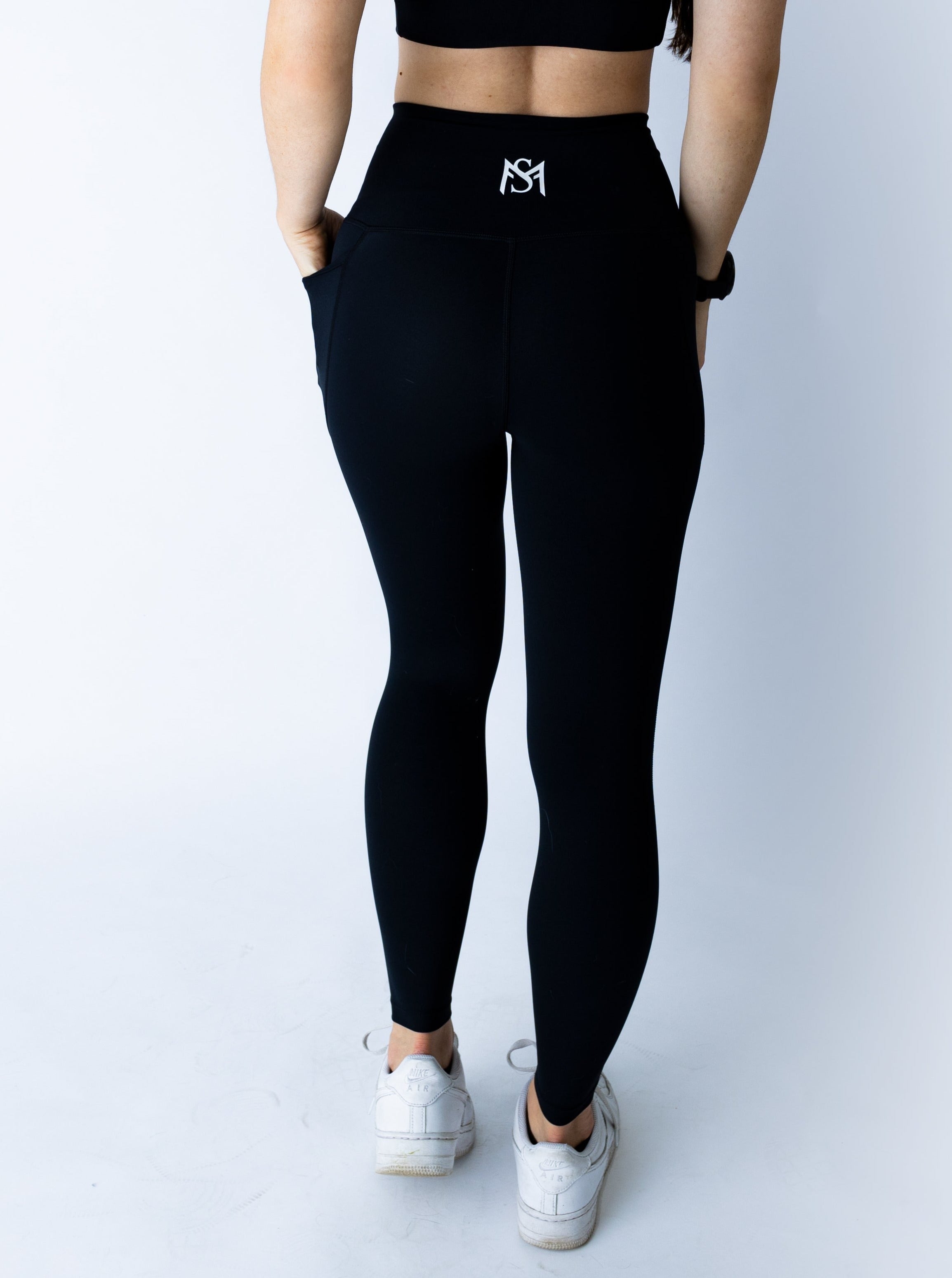 New Beginnings Collection Black Legging Sportmonkey