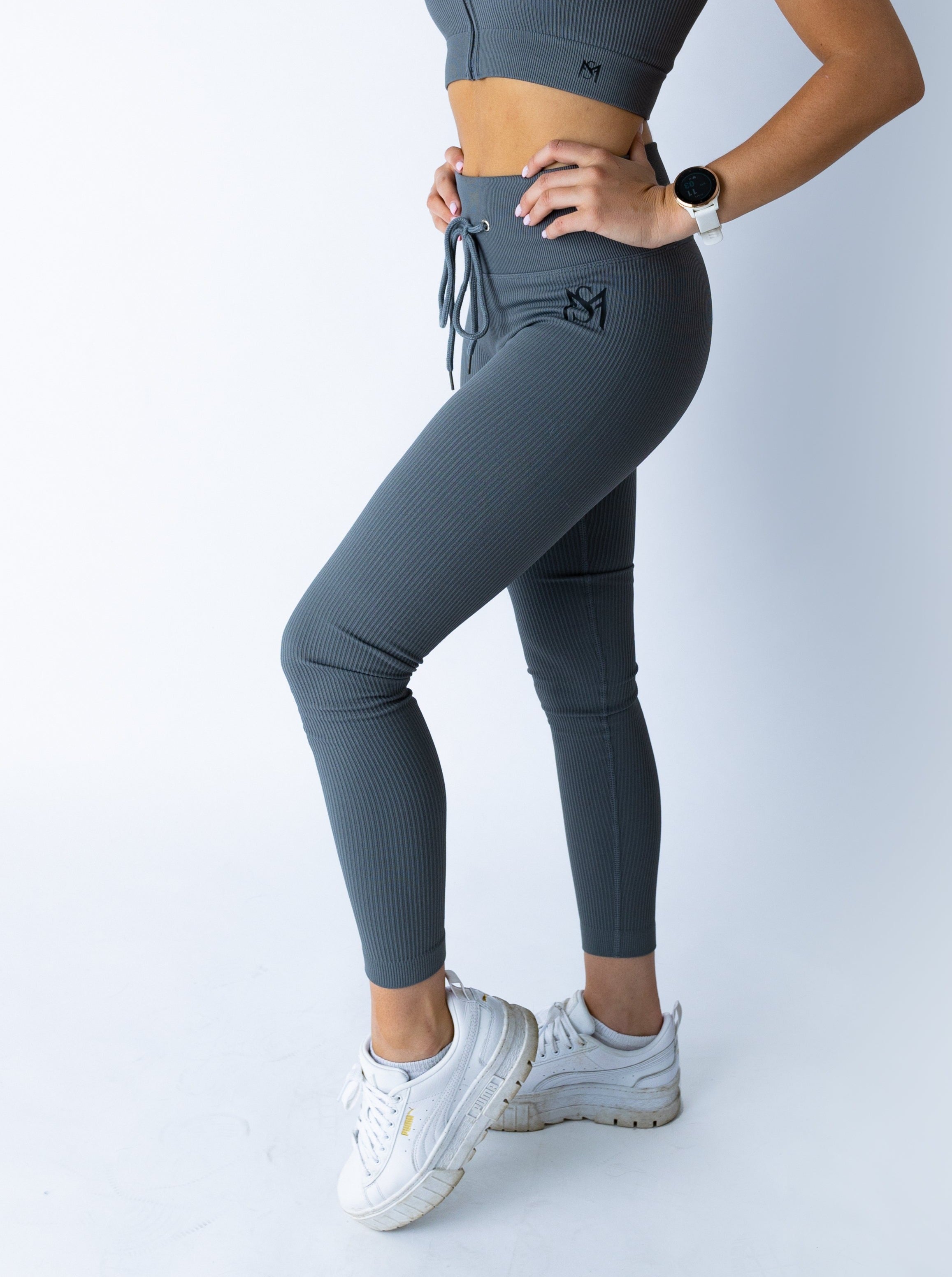 Lace Collection Grey Legging Sportmonkey