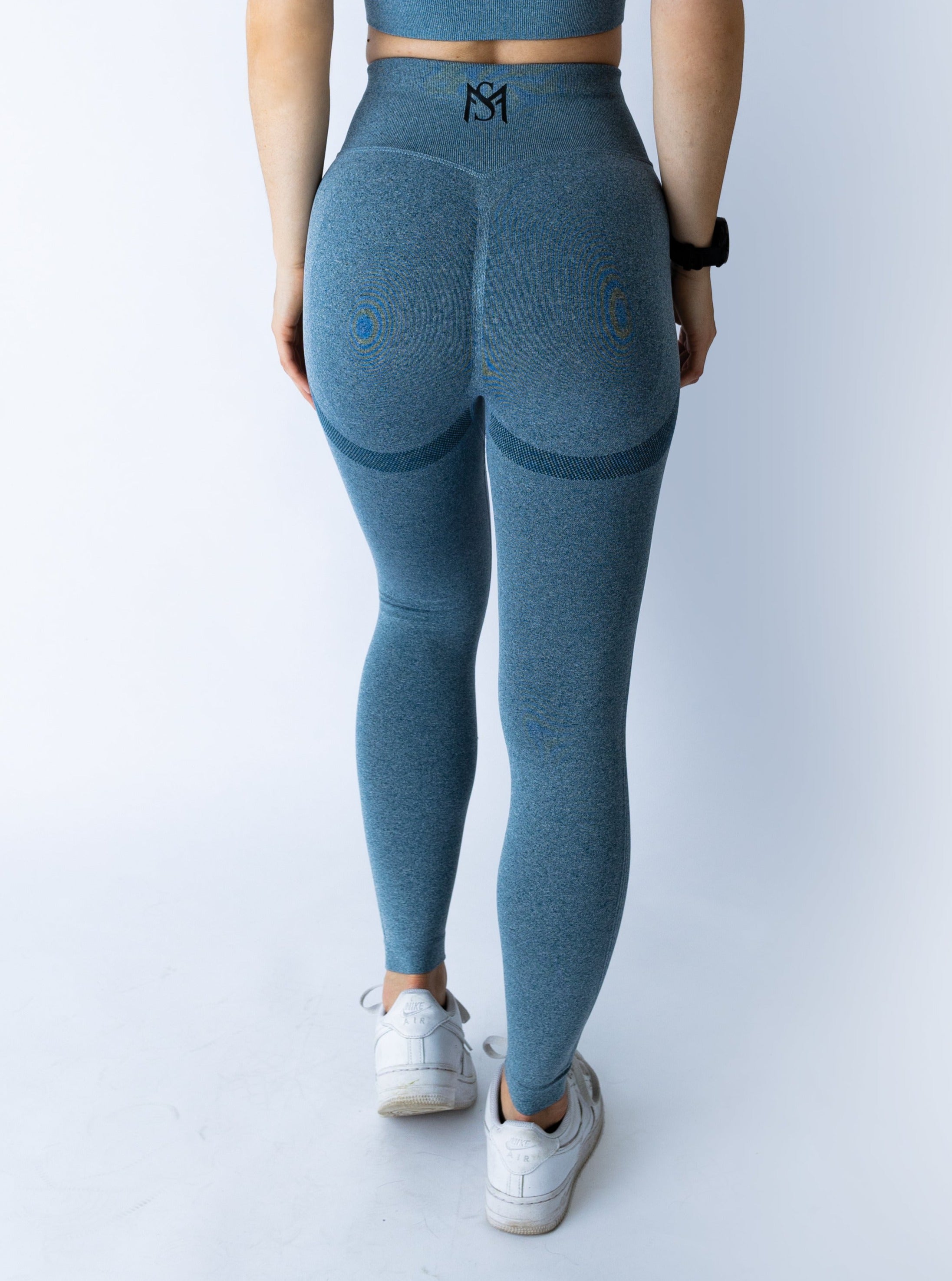 Push Up Collection Light Grey Legging Sportmonkey