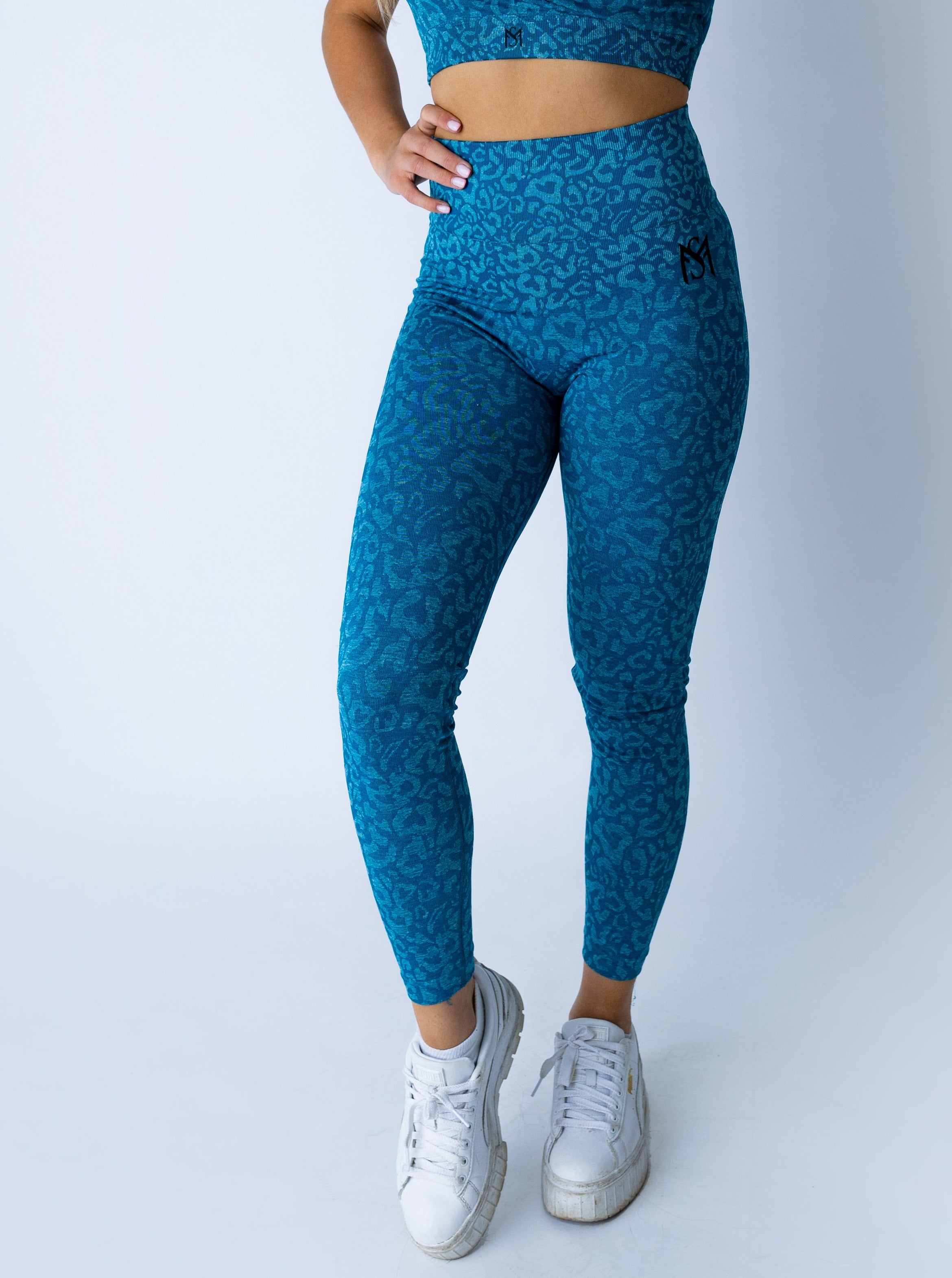 Leopard Collection Blue Set Sportmonkey