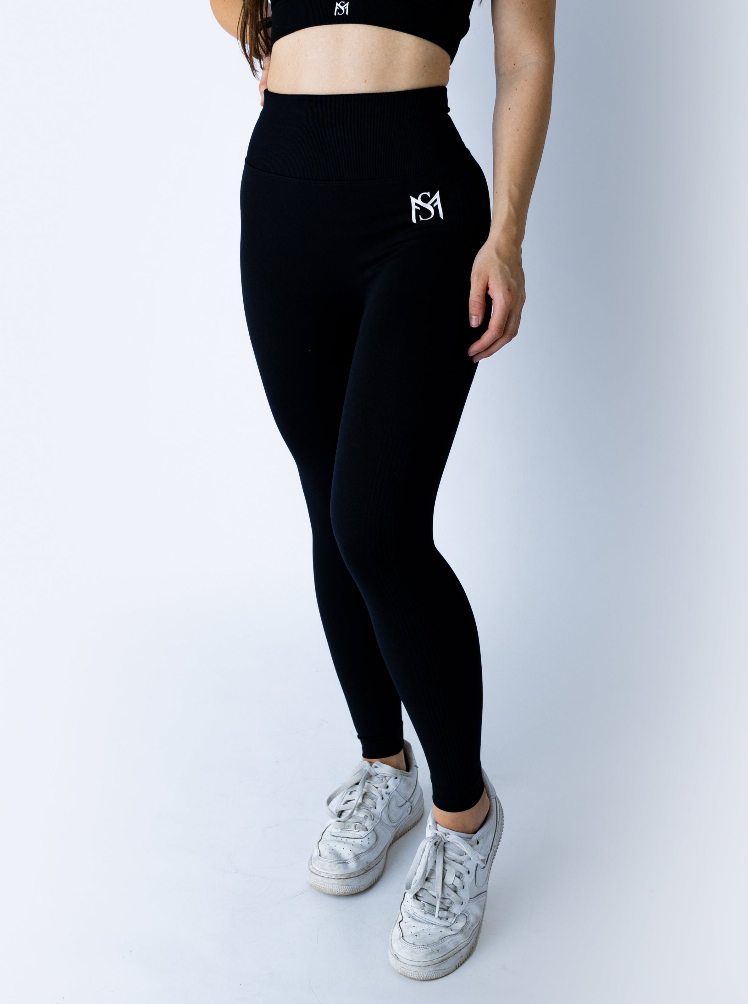 Push Up Collection Black Legging Sportmonkey