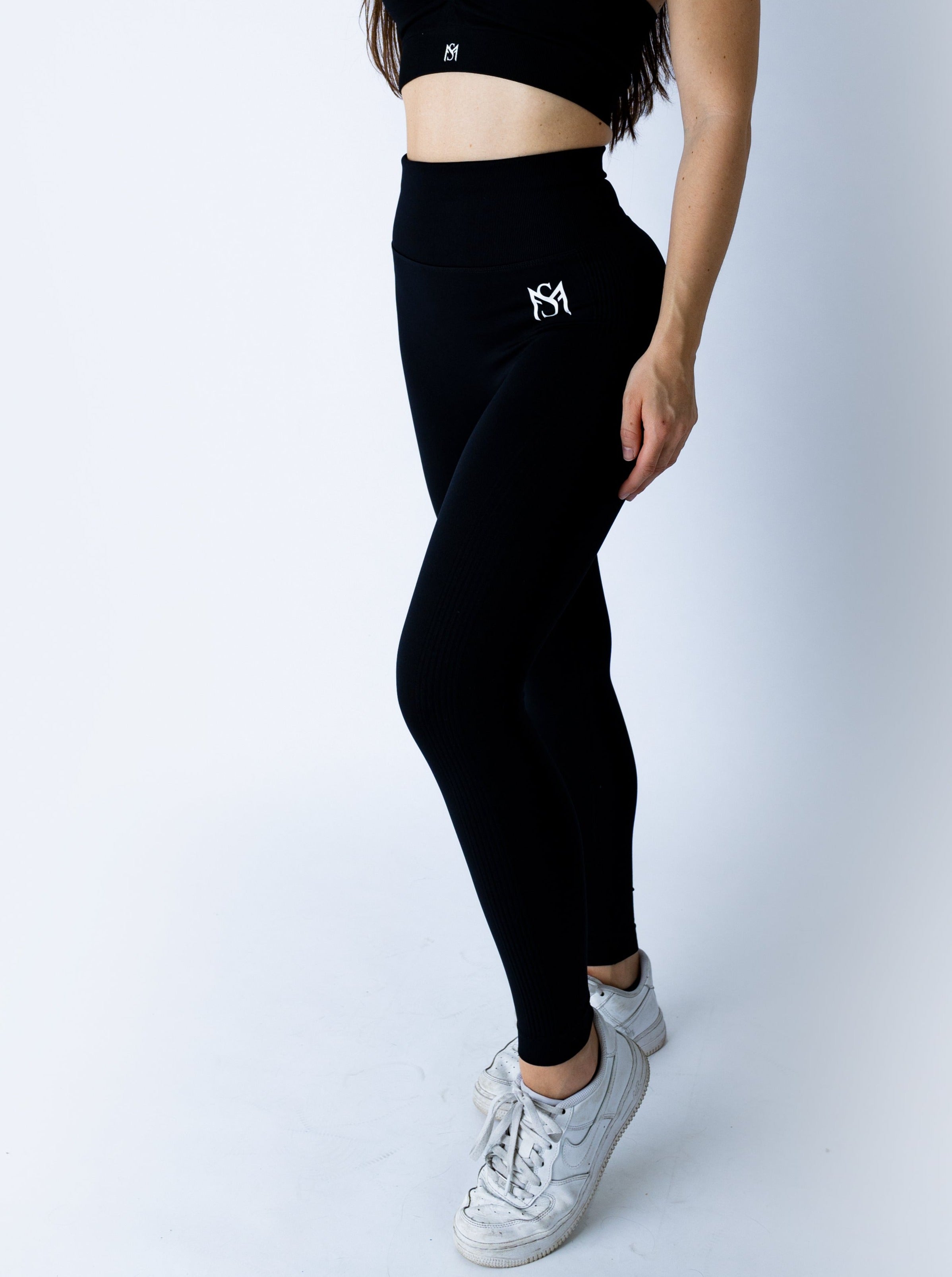 Push Up Collection Black Legging Sportmonkey