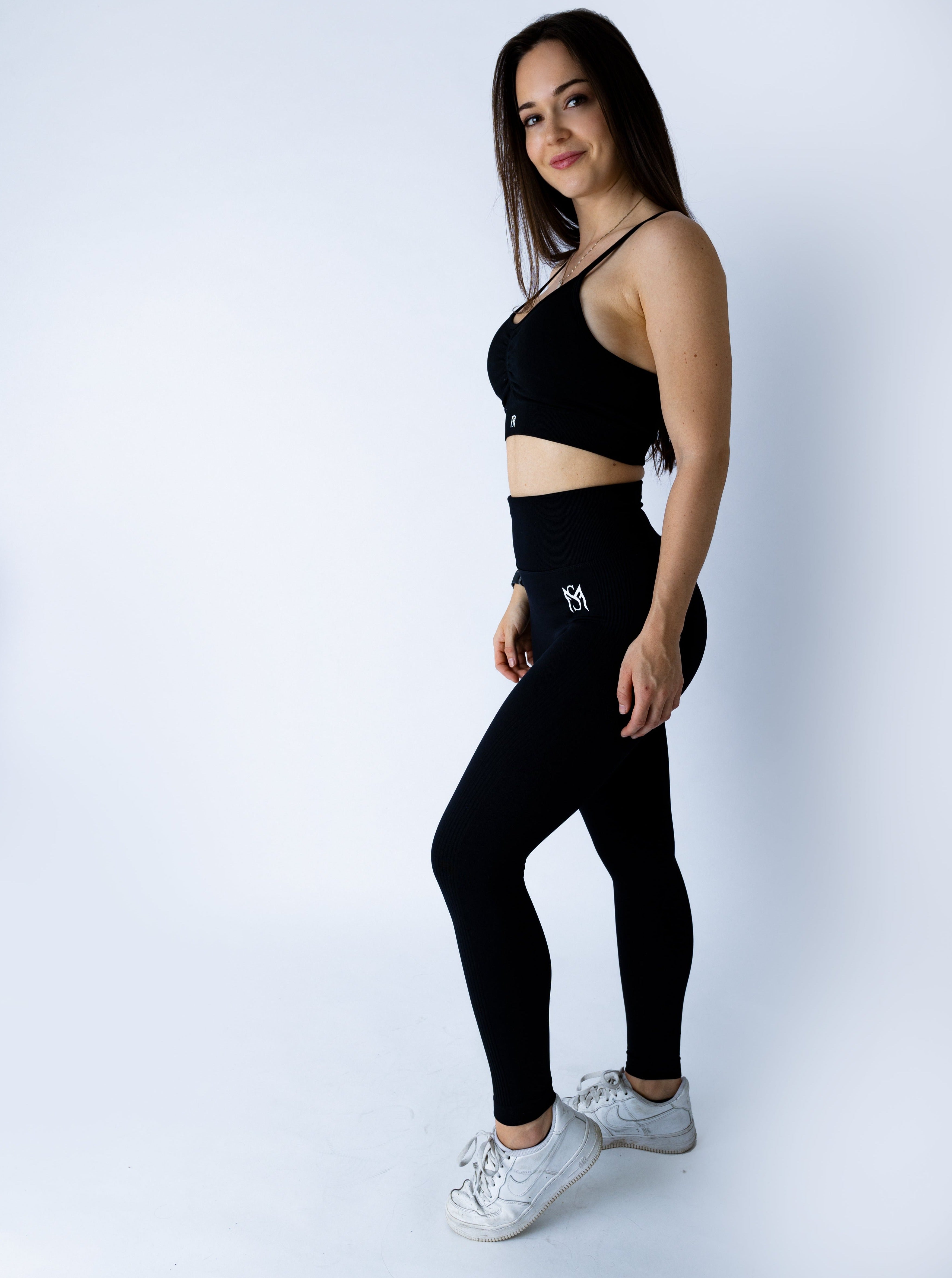 Push Up Collection Black Set Sportmonkey