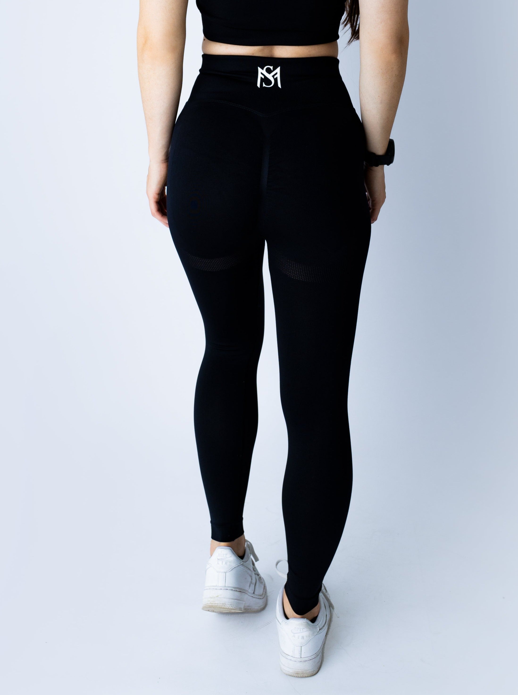 Push Up Collection Black Legging Sportmonkey